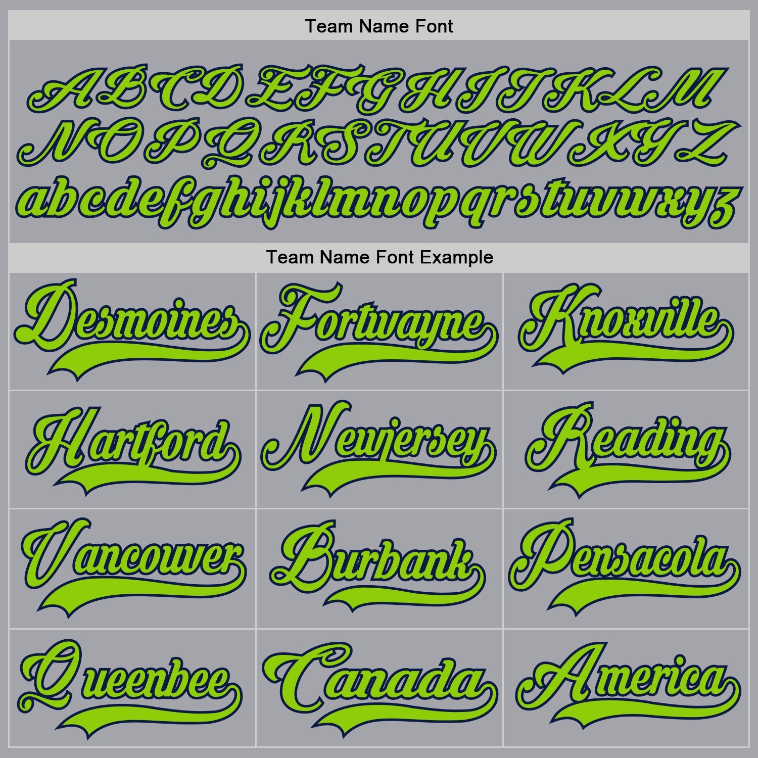 Custom Gray Neon Green-Navy Hockey Lace Neck Jersey - Sky-Custom