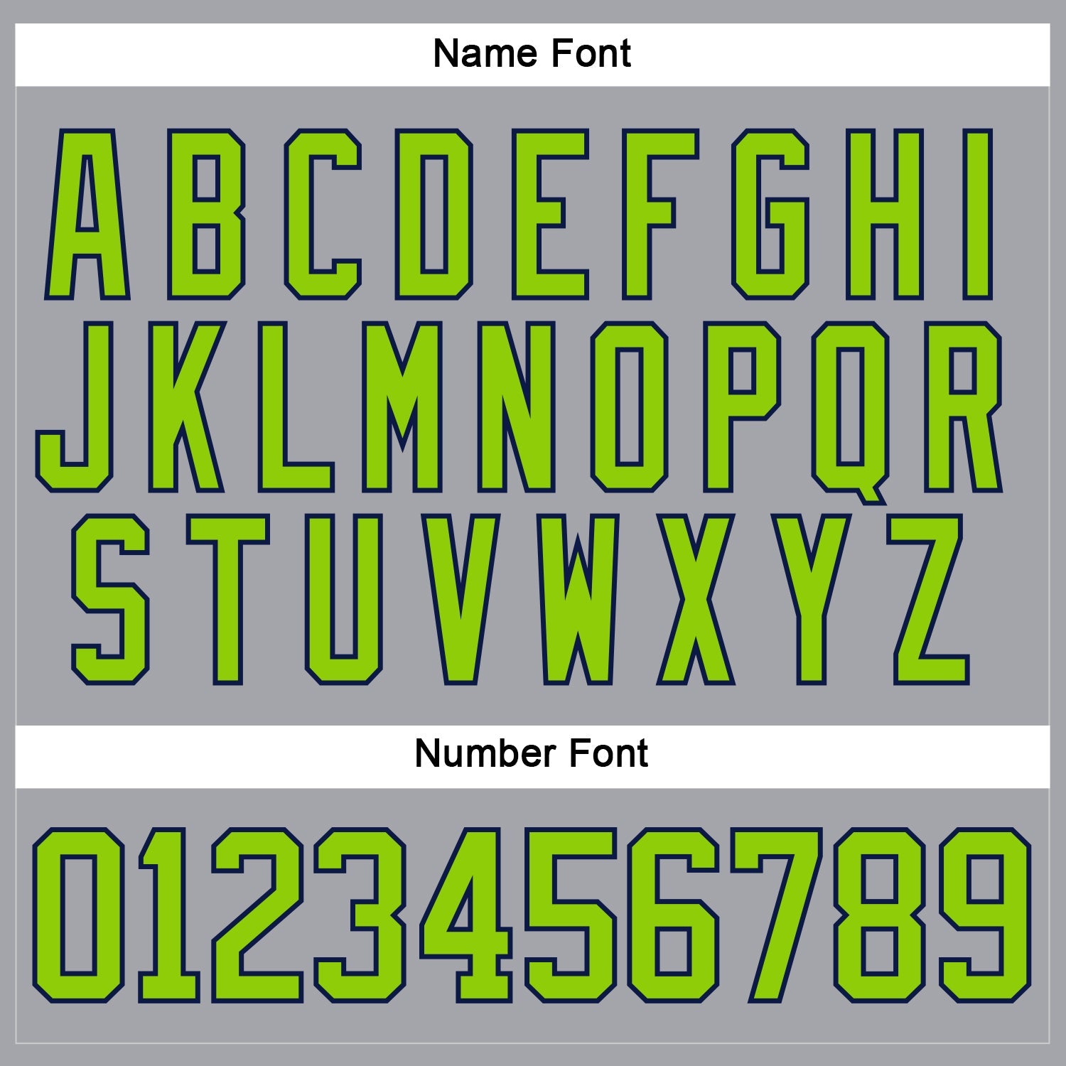 Custom Gray Neon Green-Navy Hockey Lace Neck Jersey - Sky-Custom