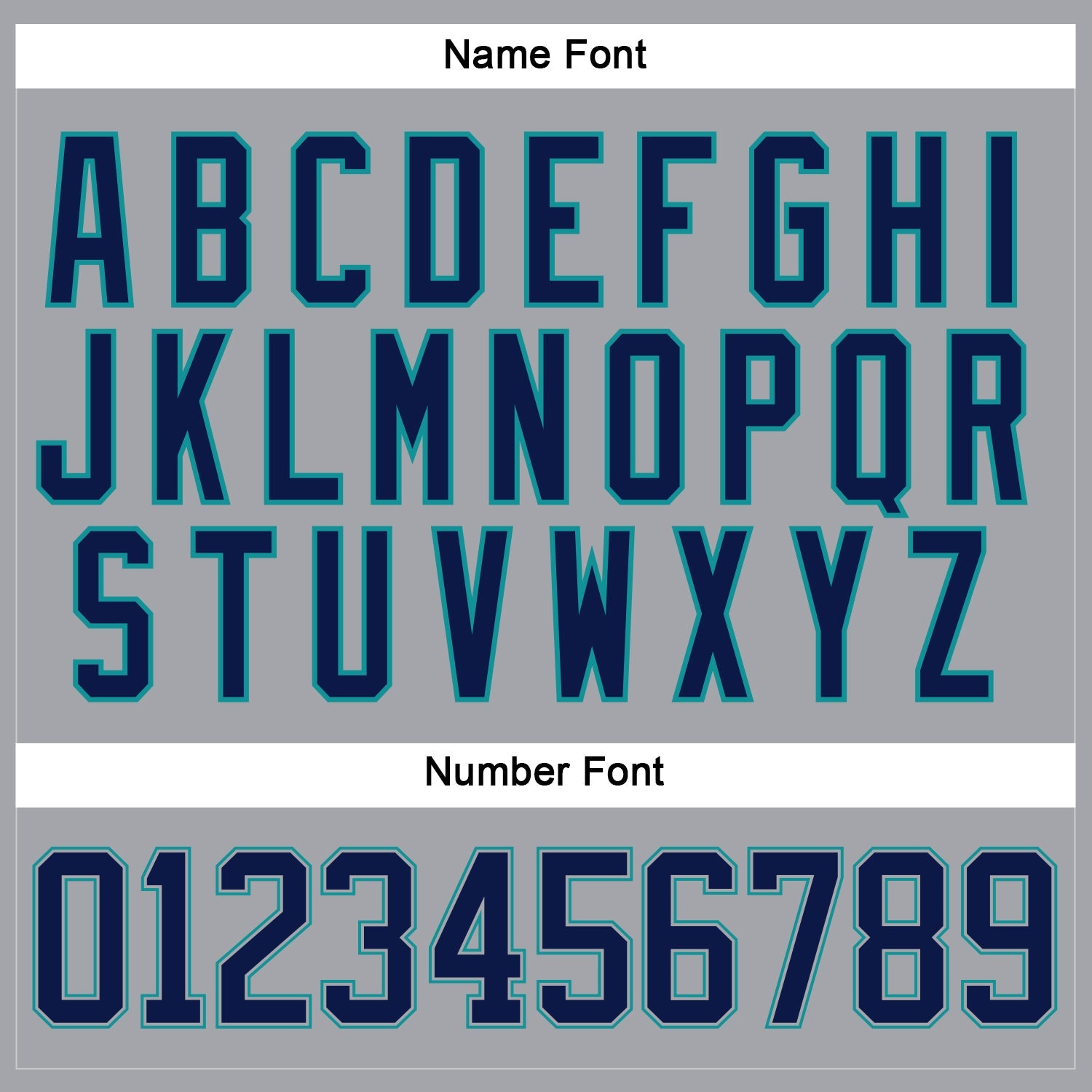 Custom Gray Navy-Teal Hockey Lace Neck Jersey - Sky-Custom