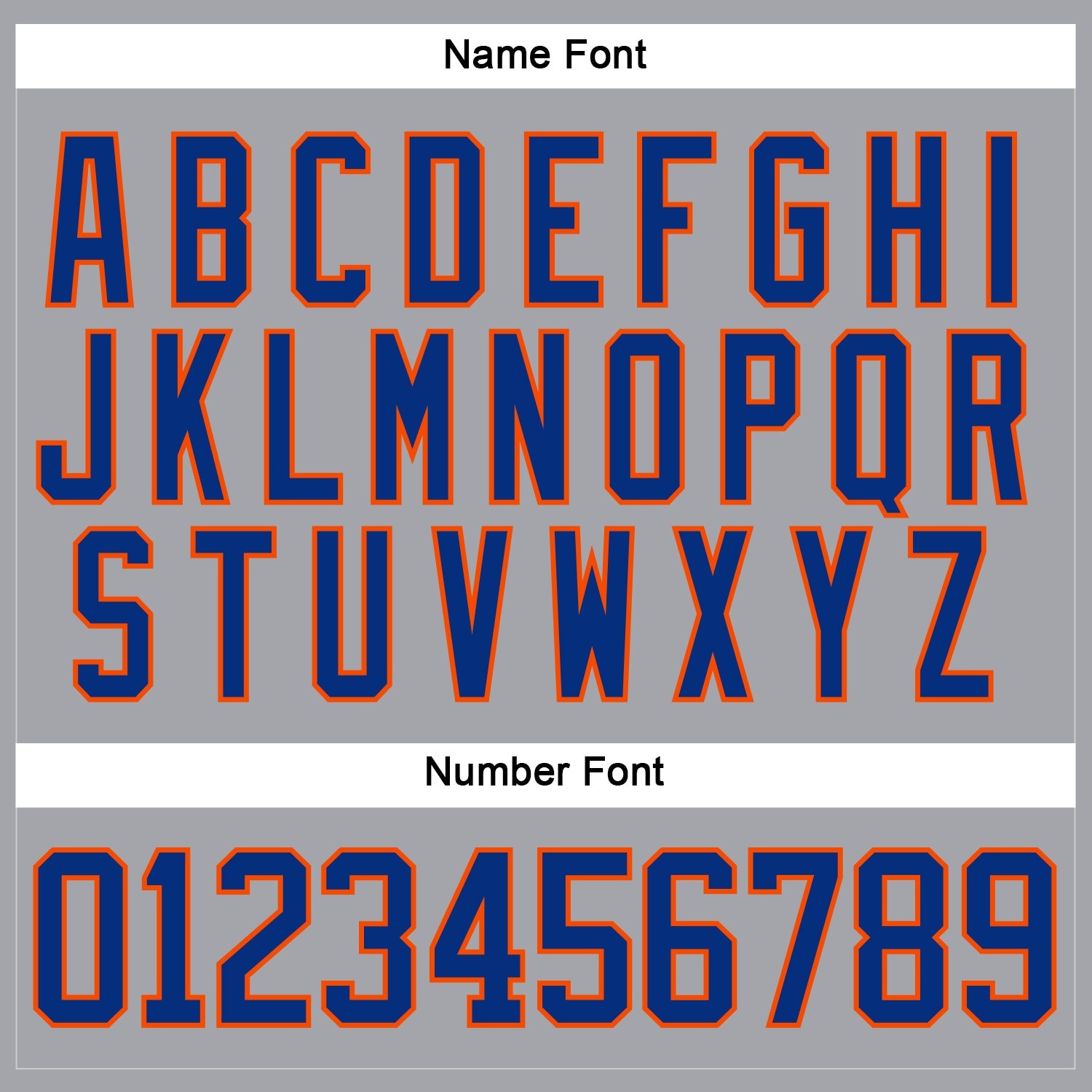 Custom Gray Royal-Orange Hockey Lace Neck Jersey - Sky-Custom