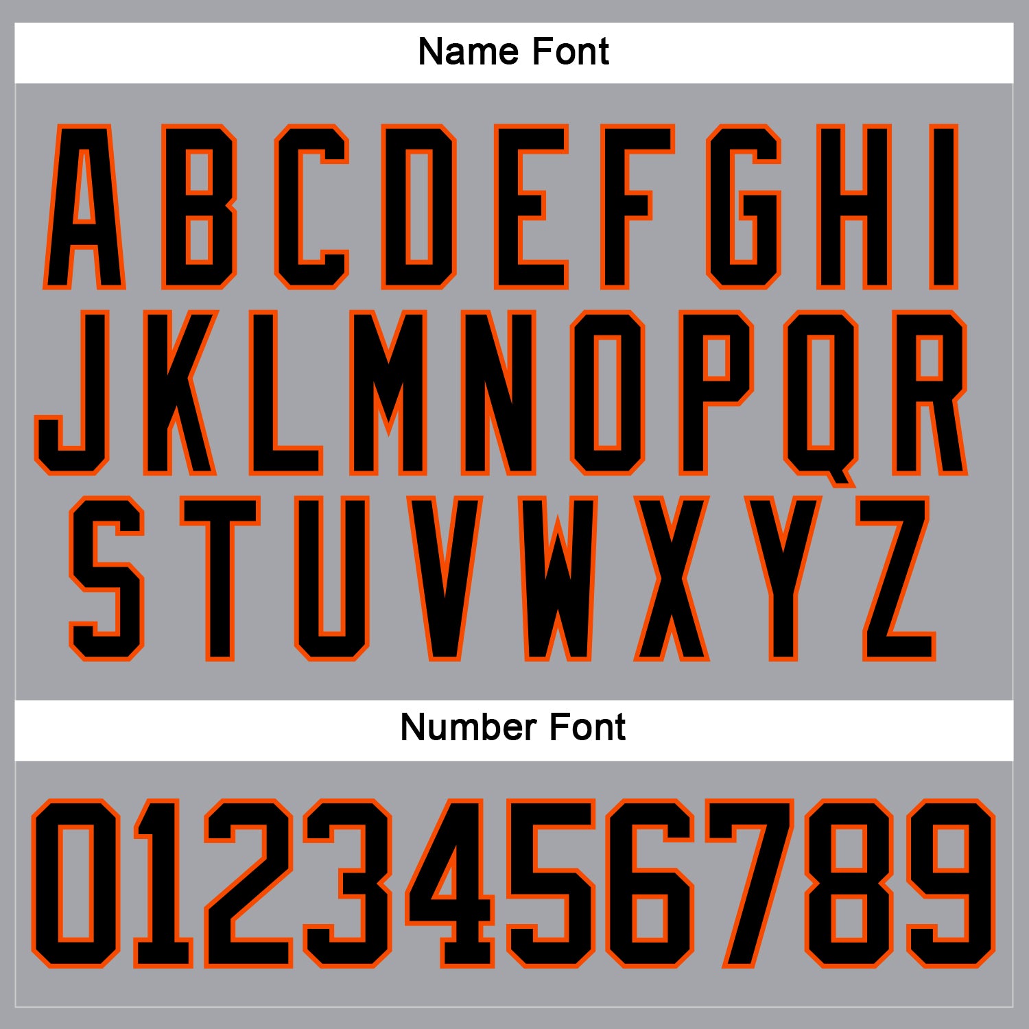 Custom Gray Black-Orange Hockey Lace Neck Jersey - Sky-Custom