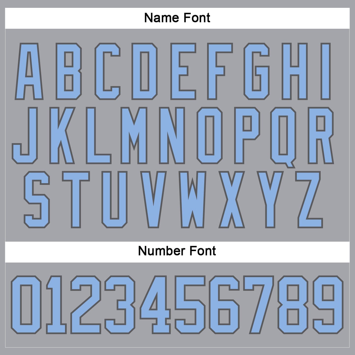 Custom Gray Light Blue-Steel Gray Hockey Lace Neck Jersey - Sky-Custom