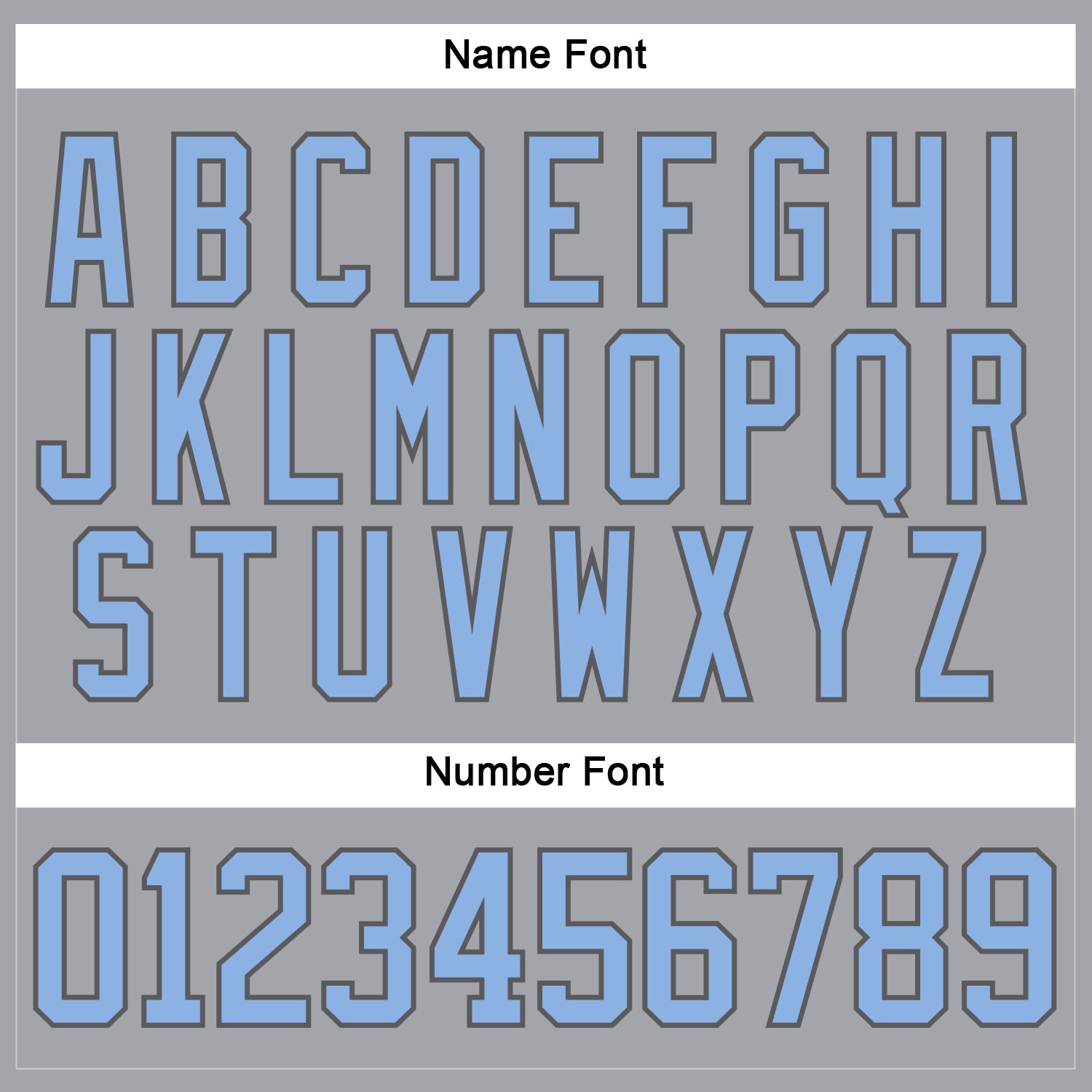 Custom Gray Light Blue-Steel Gray Hockey Lace Neck Jersey - Sky-Custom