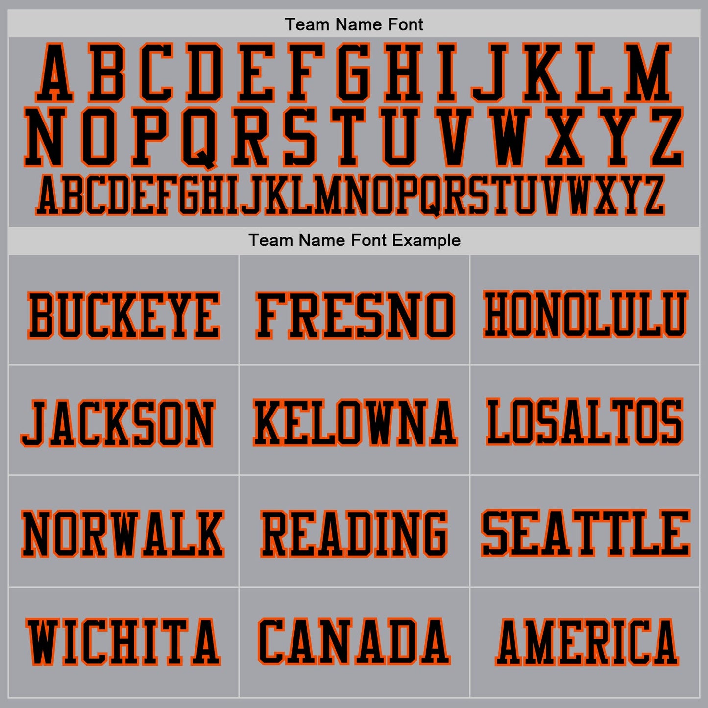 Custom Gray Black-Orange Mesh Authentic Throwback Football Jersey - Sky-Custom