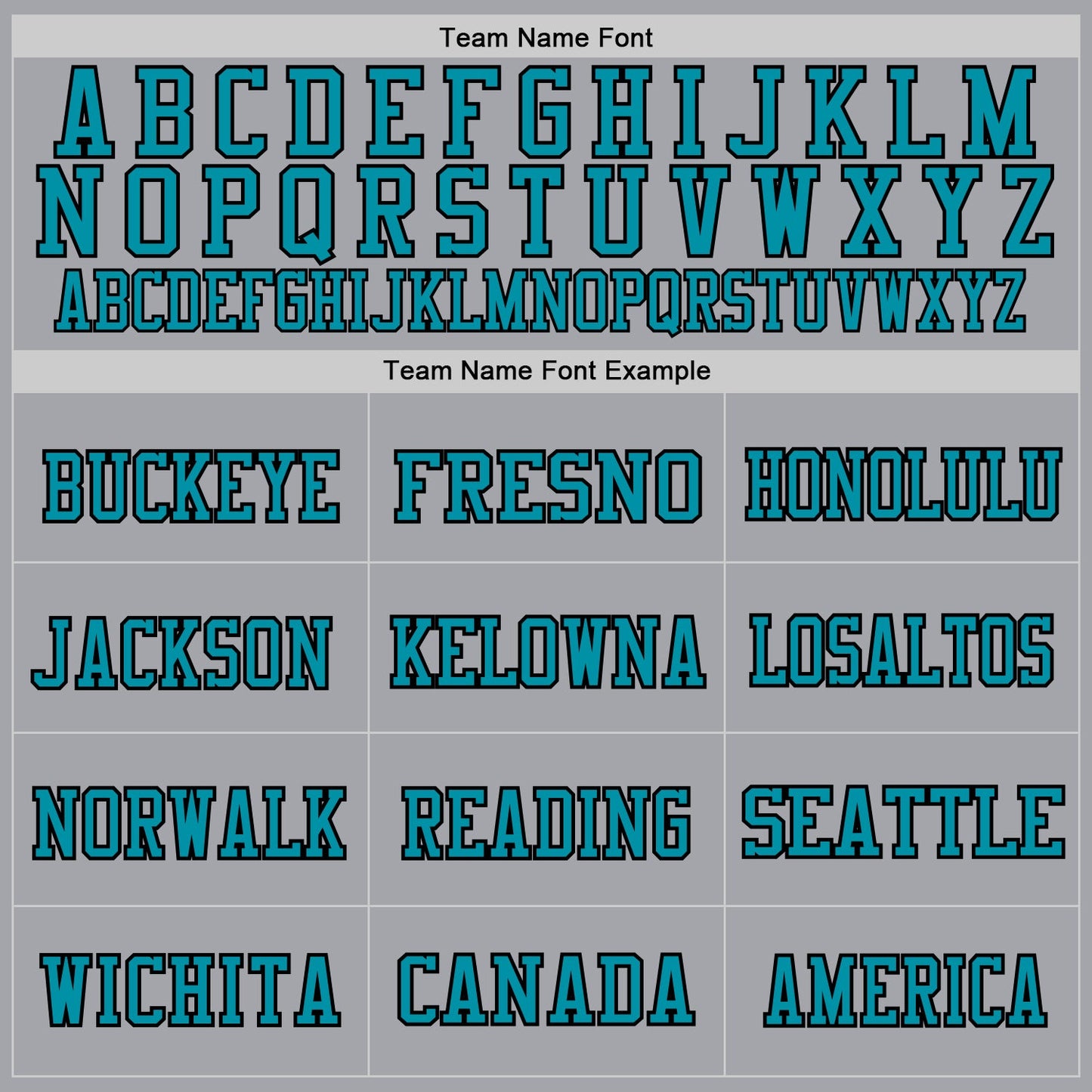 Custom Gray Teal-Black Mesh Authentic Throwback Football Jersey - Sky-Custom