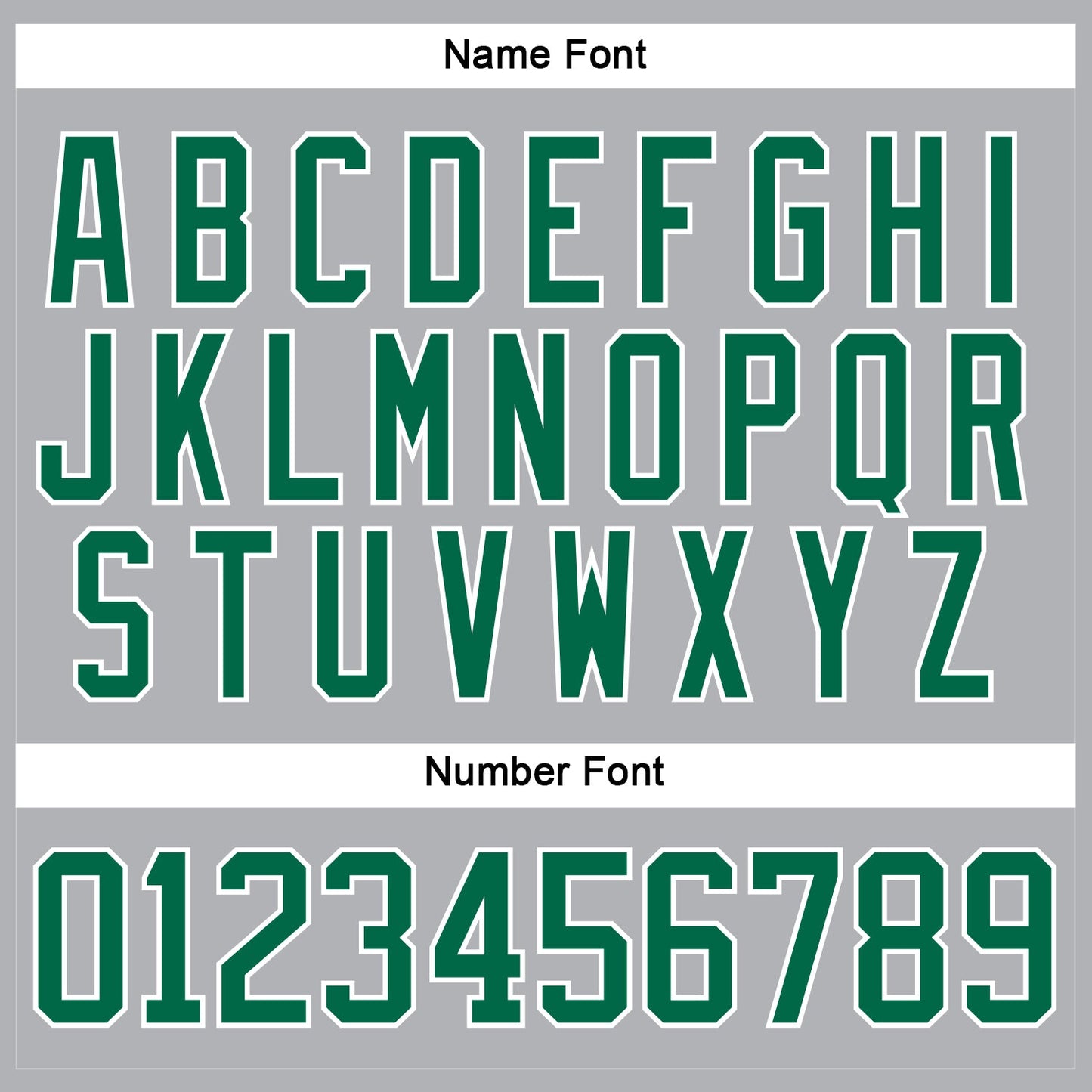 Custom Gray Kelly Green-White Hockey Jersey - Sky-Custom