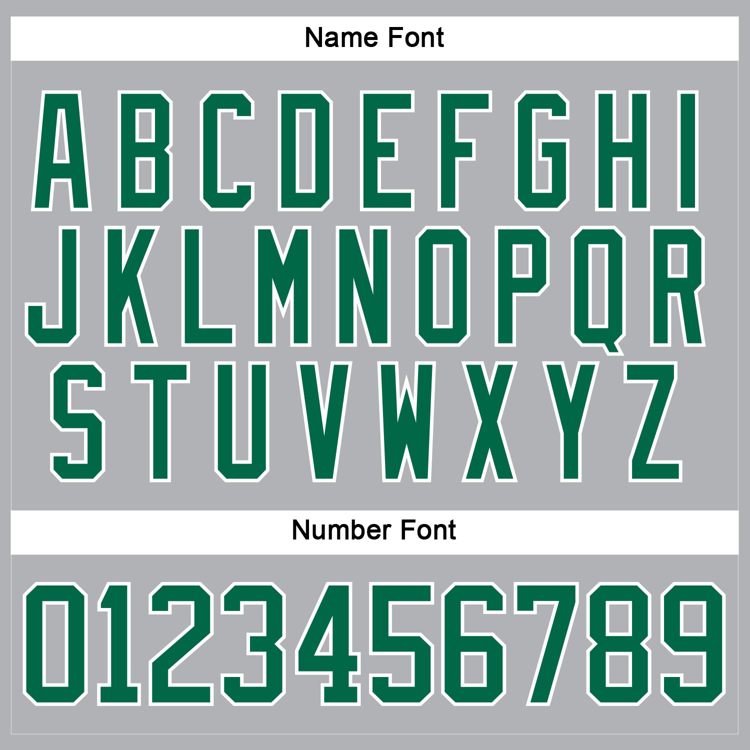 Custom Gray Kelly Green-White Hockey Jersey - Sky-Custom