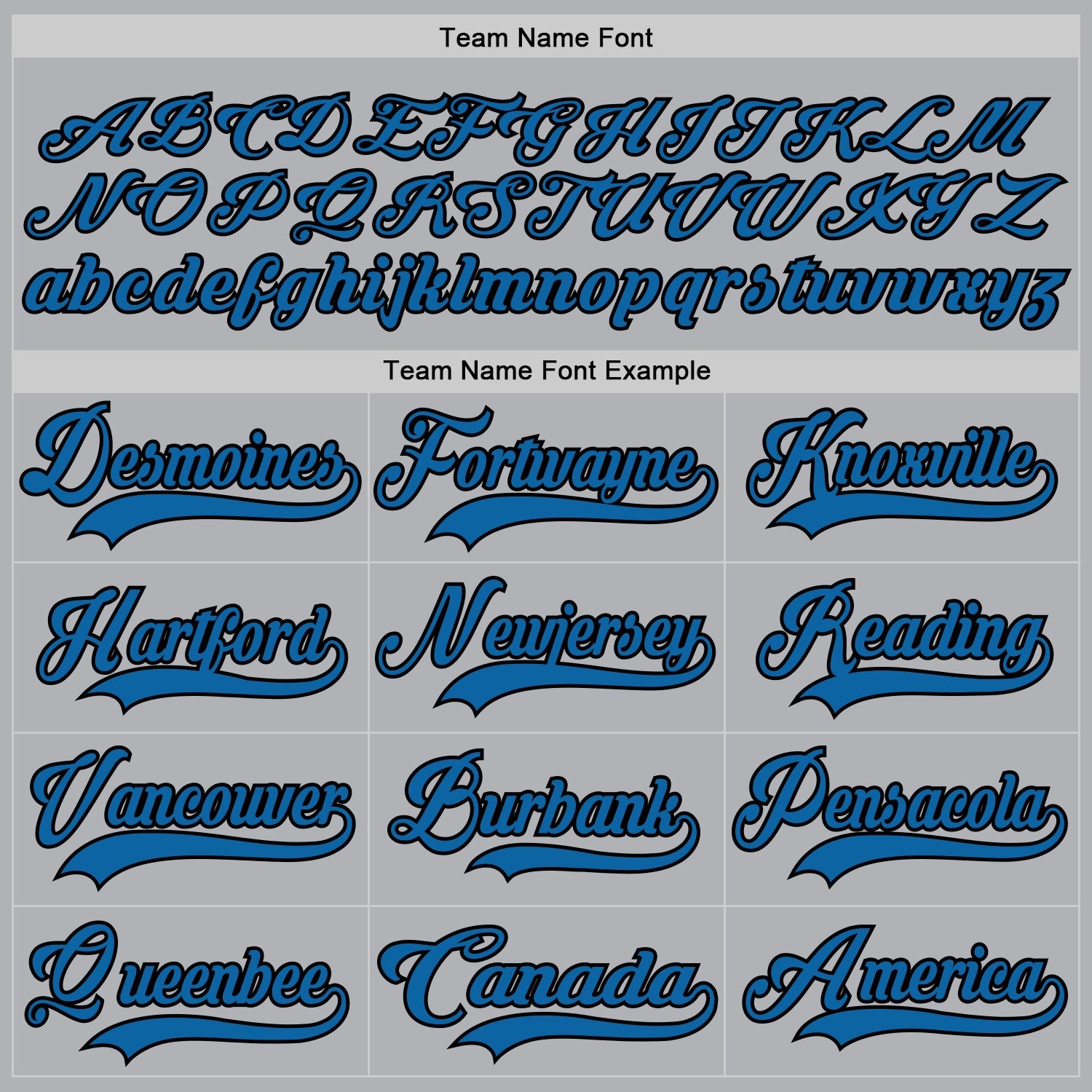 Custom Gray Blue-Black Hockey Jersey - Sky-Custom