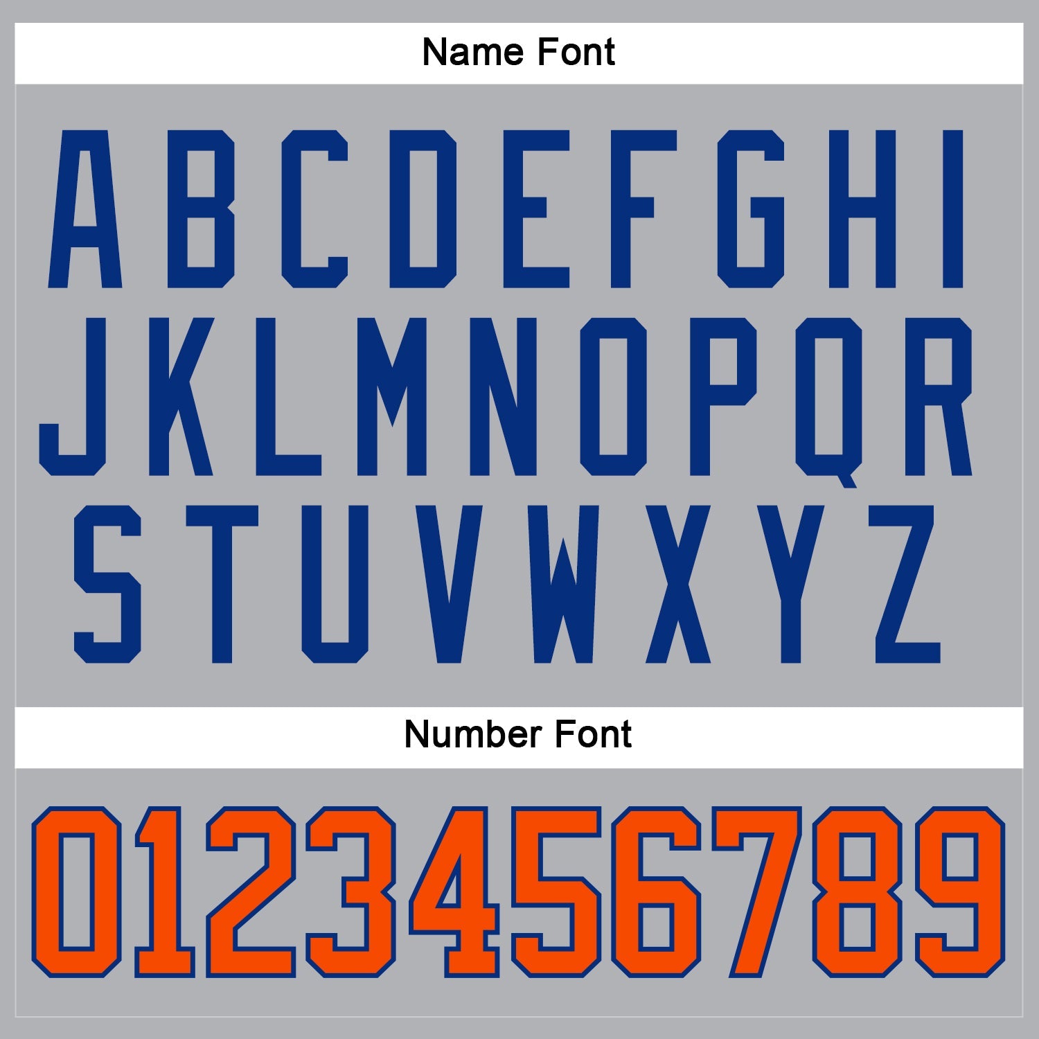 Custom Gray Orange-Royal Hockey Jersey - Sky-Custom