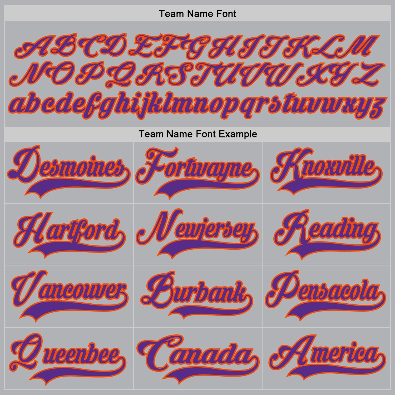 Custom Gray Purple-Orange Hockey Jersey - Sky-Custom