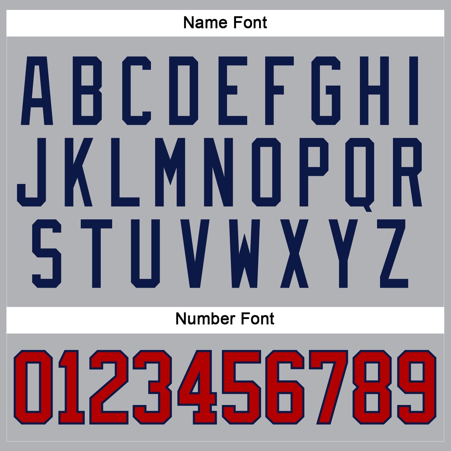 Custom Gray Red-Navy Hockey Jersey - Sky-Custom
