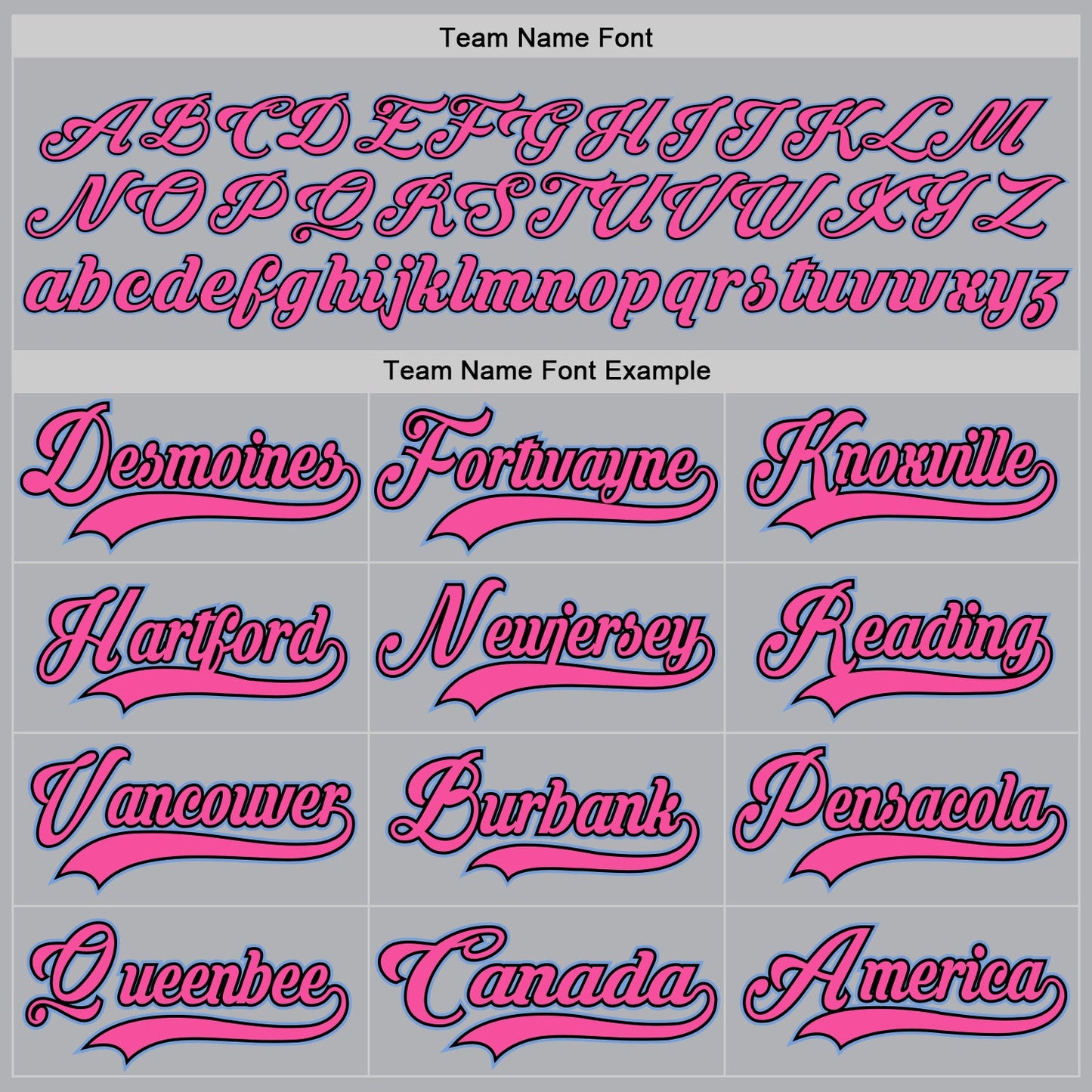 Custom Gray Light Blue Black-Pink Hockey Jersey - Sky-Custom