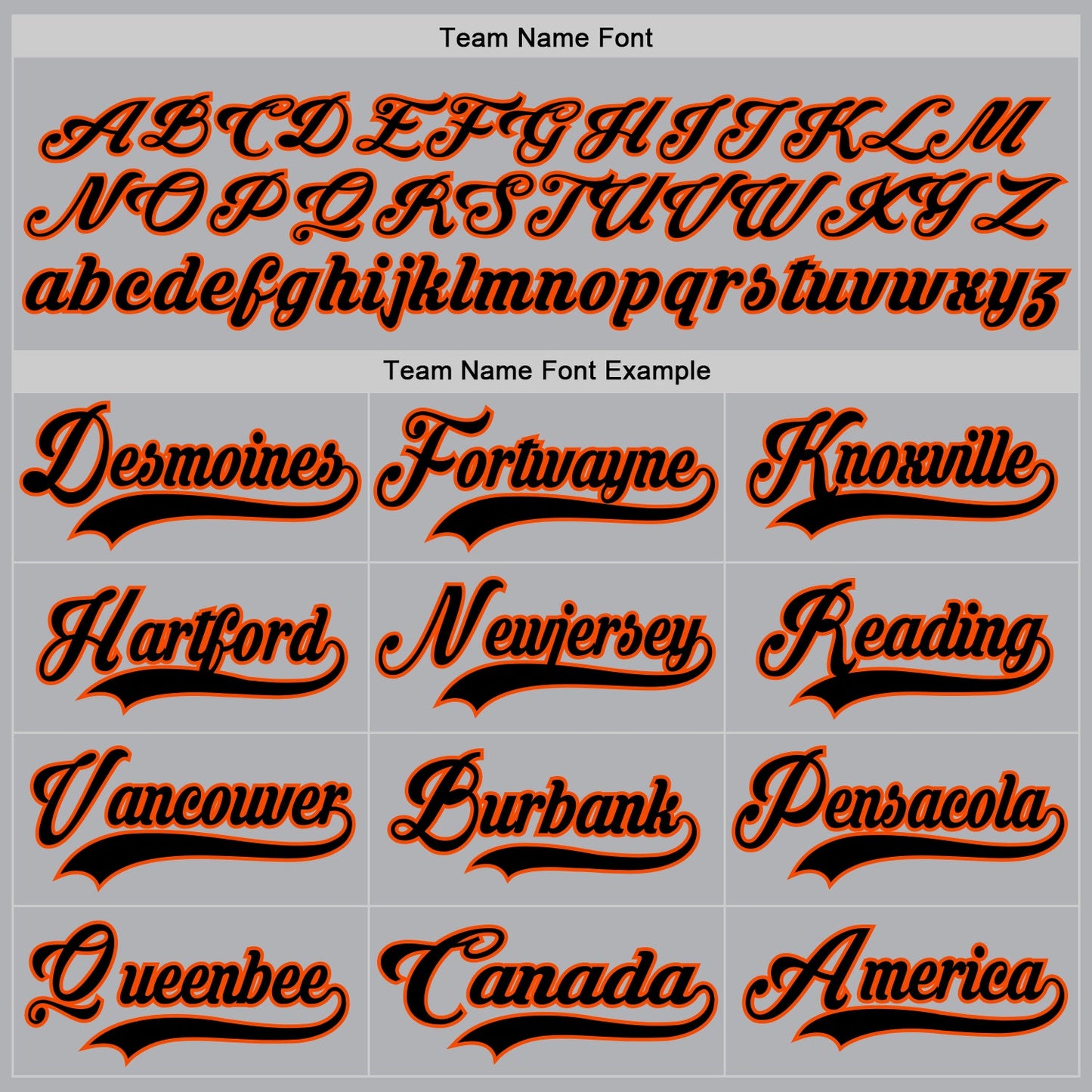 Custom Gray Black-Orange Hockey Jersey - Sky-Custom