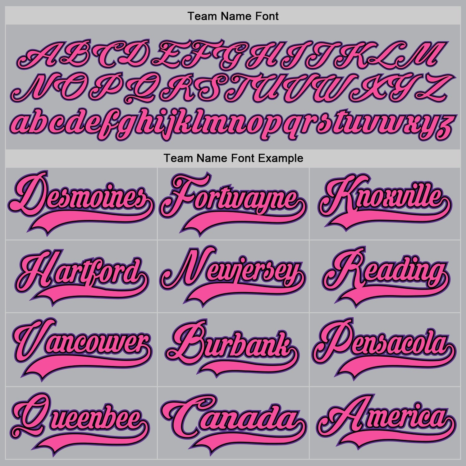 Custom Gray Purple Black-Pink Hockey Jersey - Sky-Custom