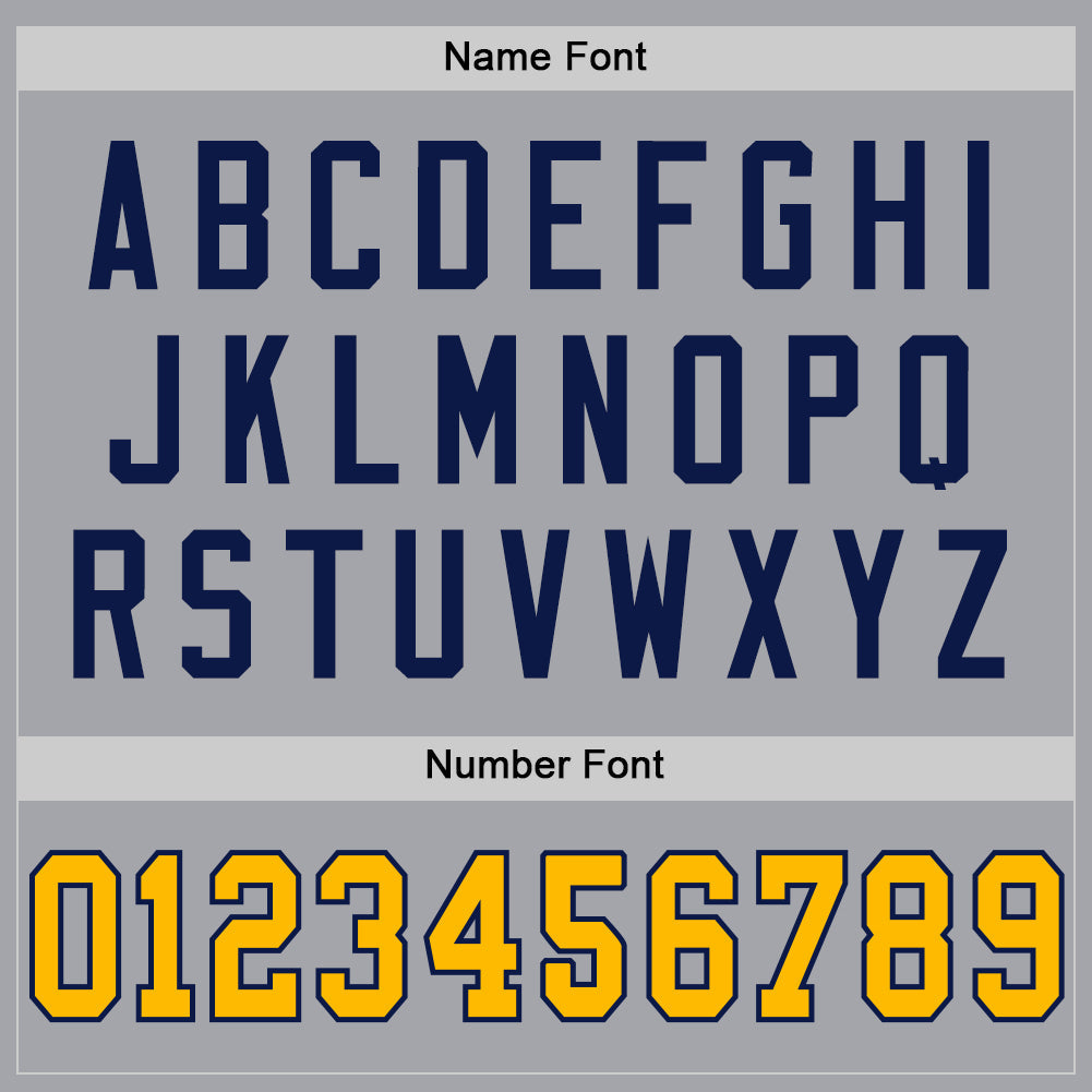 Custom Gray Gold-White Mesh Authentic Football Jersey - Sky-Custom