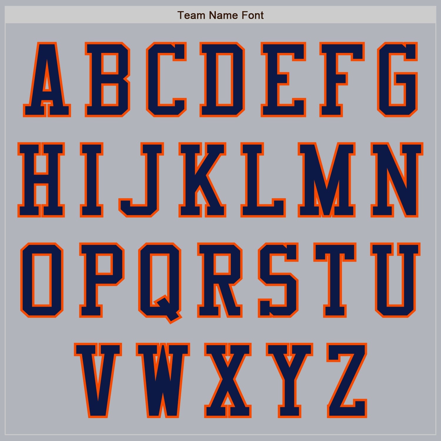 Custom Gray Navy-Orange Authentic Baseball Jersey - Sky-Custom