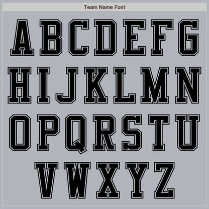 Custom Gray Black Authentic Baseball Jersey - Sky-Custom