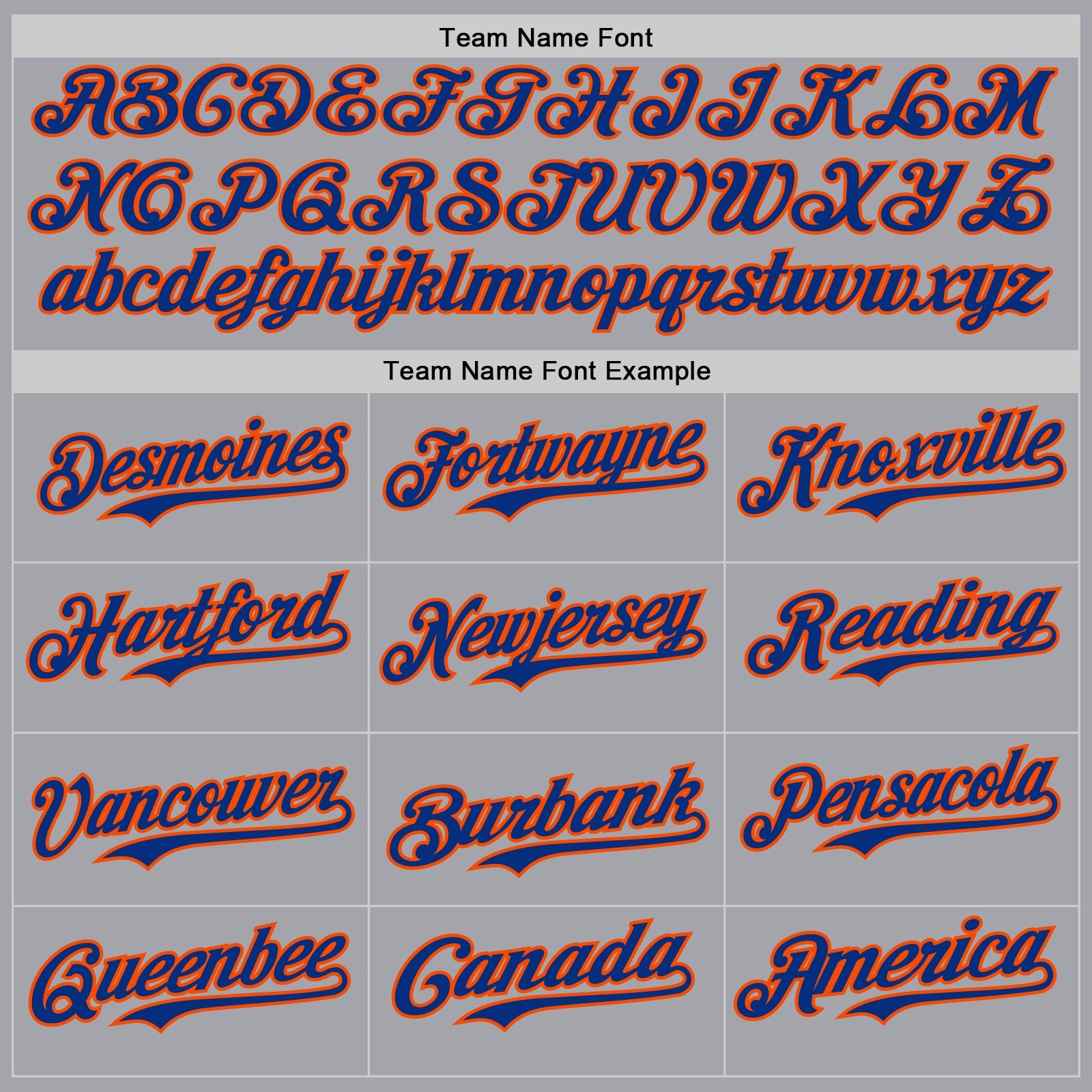 Custom Gray White Orange-Royal Authentic Baseball Jersey - Sky-Custom