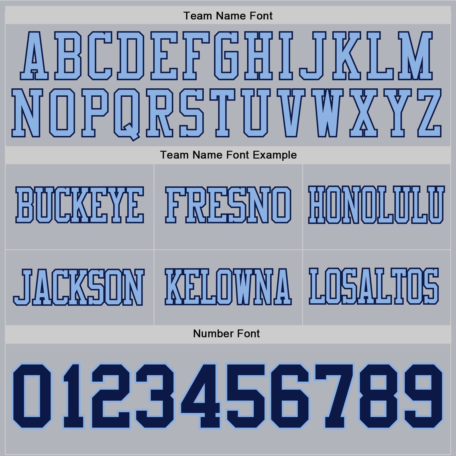Custom Gray Navy-Light Blue Mesh Authentic Football Jersey - Sky-Custom
