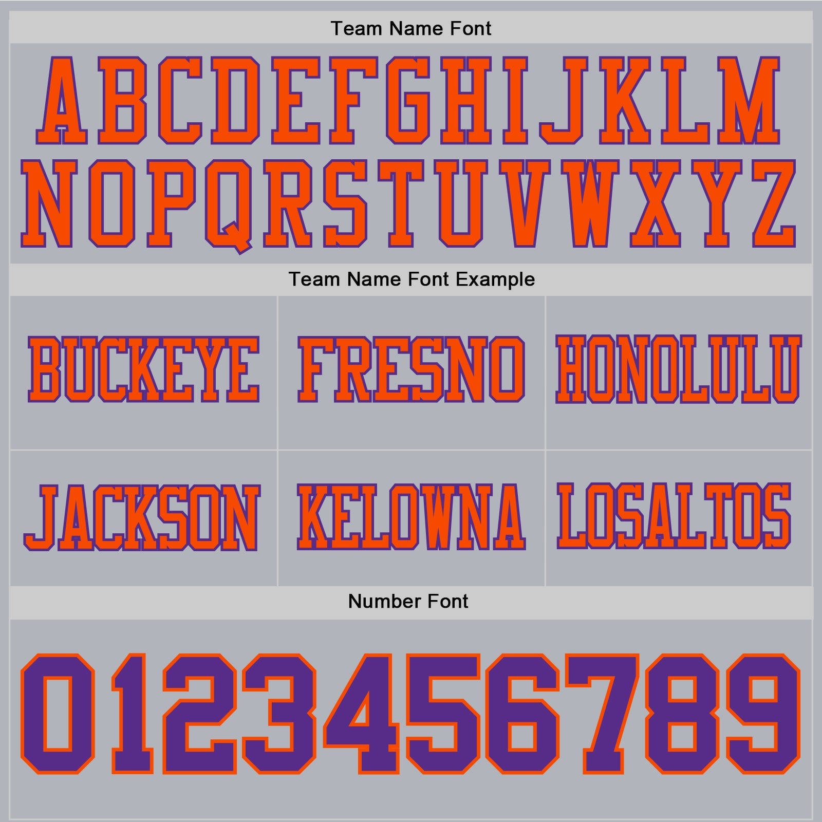 Custom Gray Purple-Orange Mesh Authentic Football Jersey - Sky-Custom