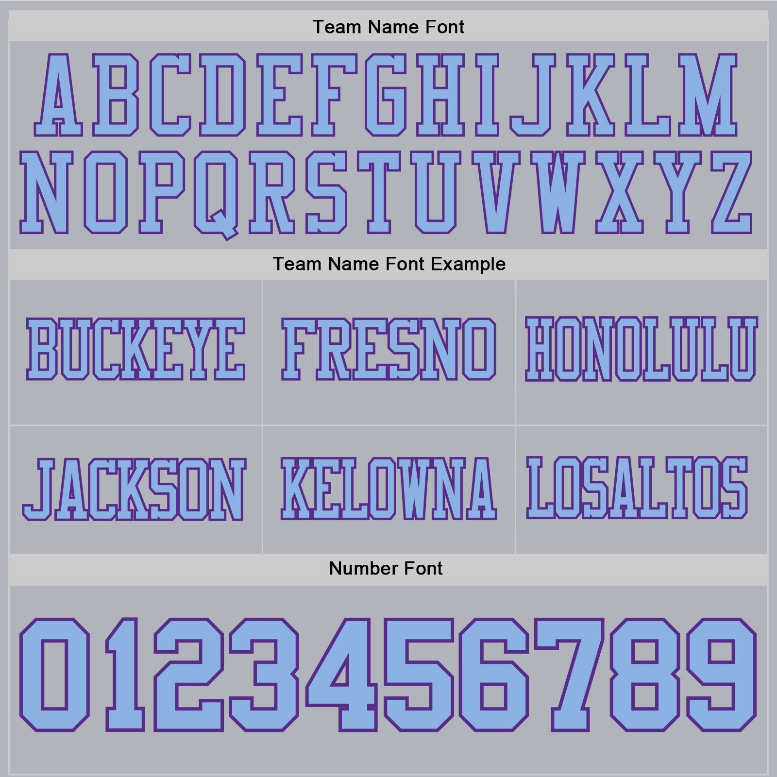 Custom Gray Light Blue-Purple Mesh Authentic Football Jersey - Sky-Custom