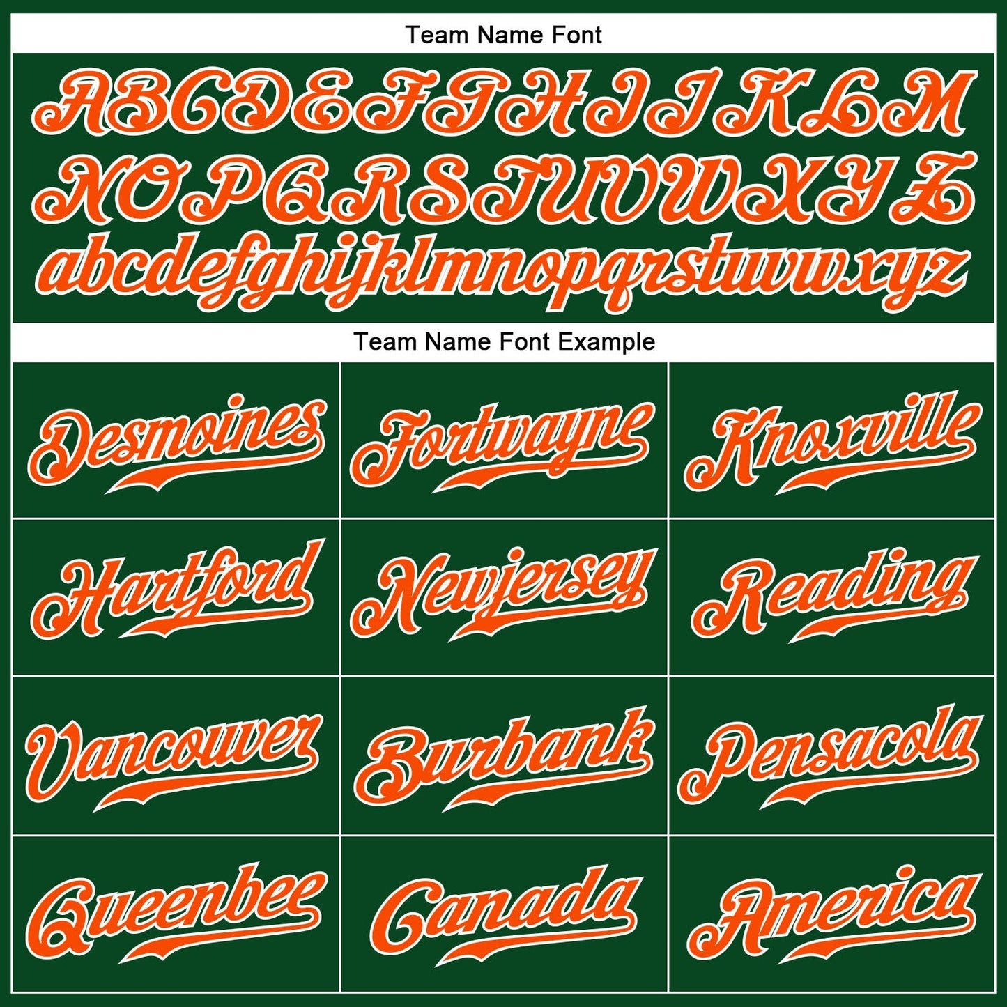 Custom Green White Pinstripe Orange-White Authentic Baseball Jersey - Sky-Custom