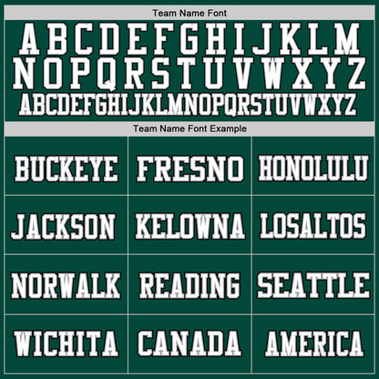 Custom Green White-Gray Mesh Authentic Throwback Football Jersey - Sky-Custom