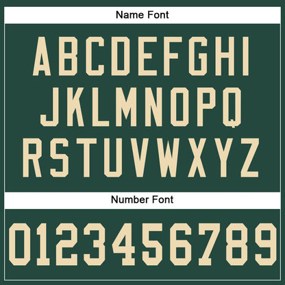 Custom Green Cream Mesh Authentic Football Jersey - Sky-Custom