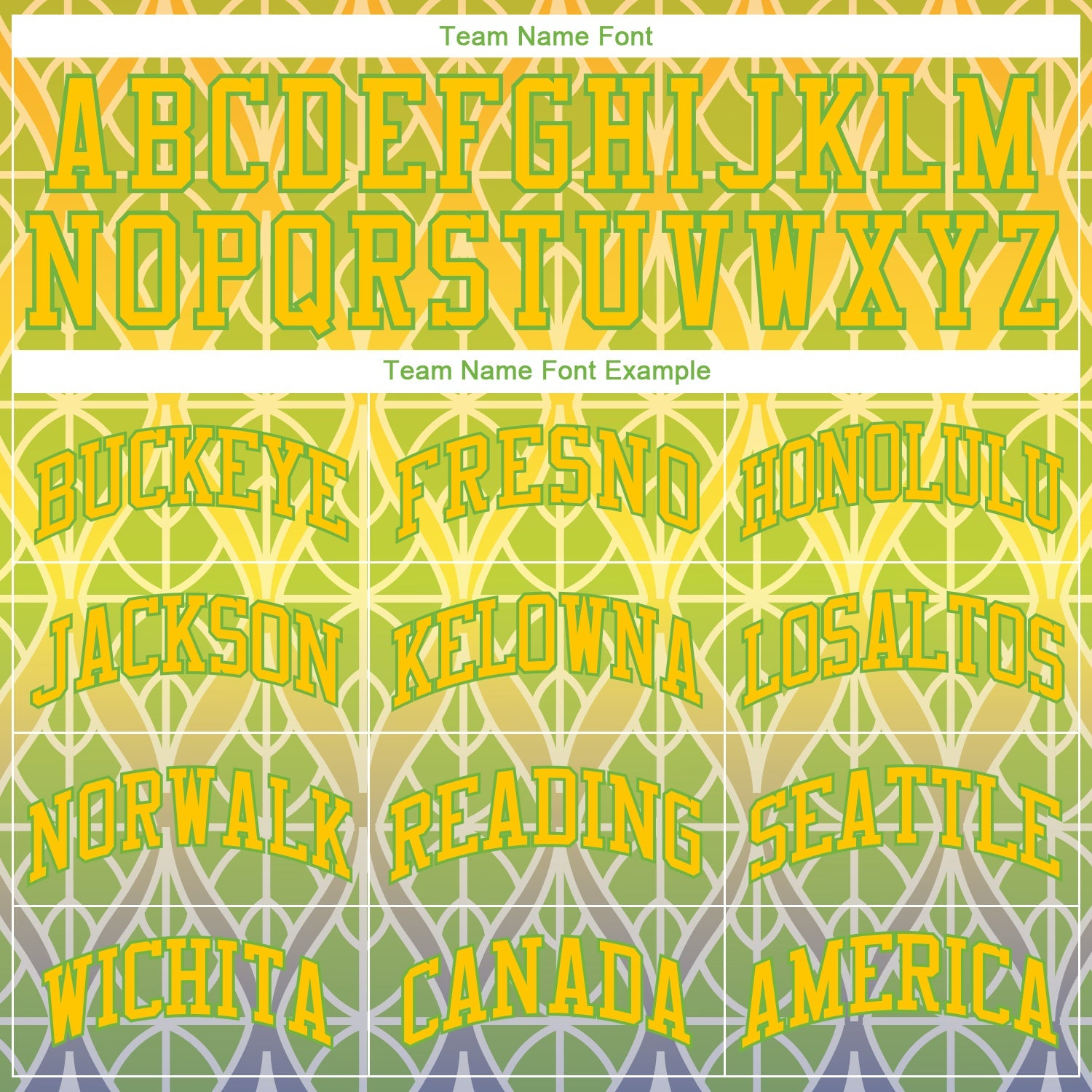 Custom Green Gold-Neon Green 3D Pattern Design Authentic Baseball Jersey - Sky-Custom