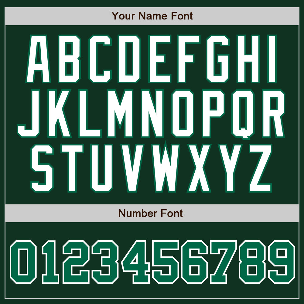 Custom Green White Pinstripe Kelly Green-White Authentic Baseball Jersey - Sky-Custom