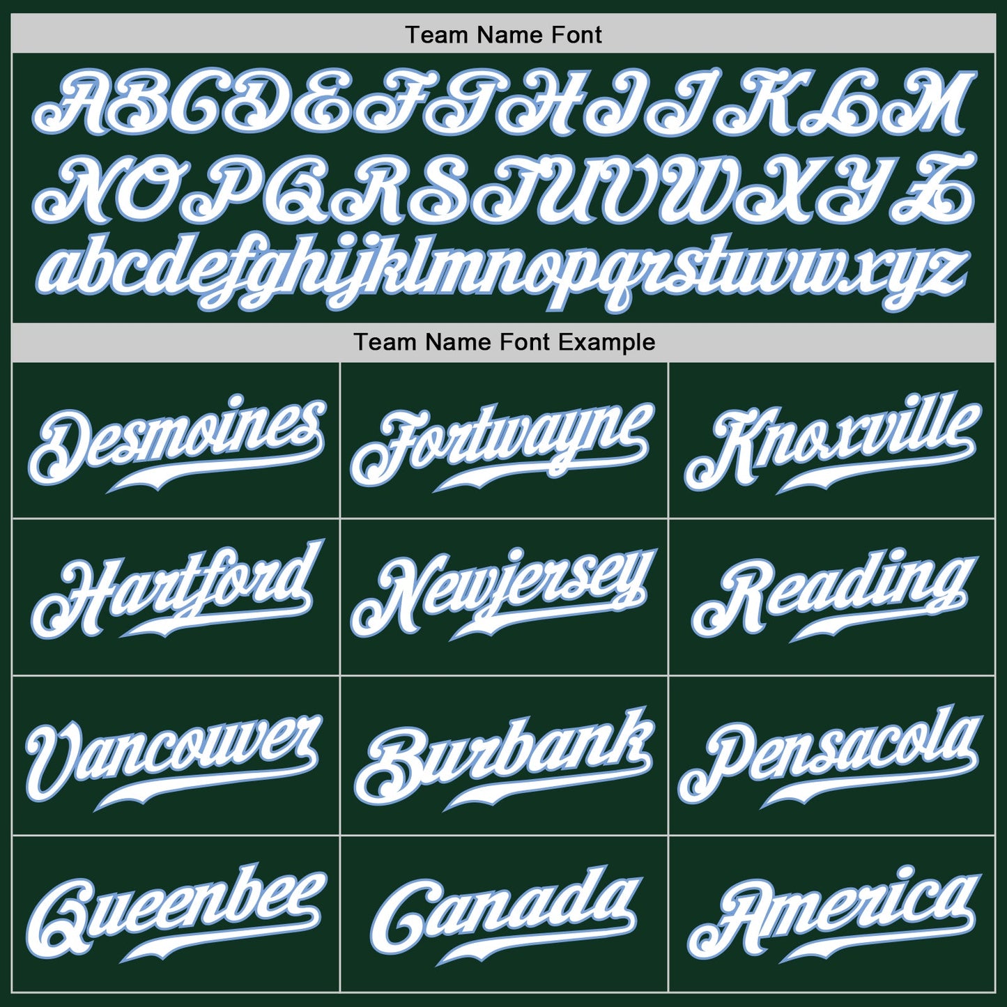 Custom Green White-Light Blue Authentic Baseball Jersey - Sky-Custom