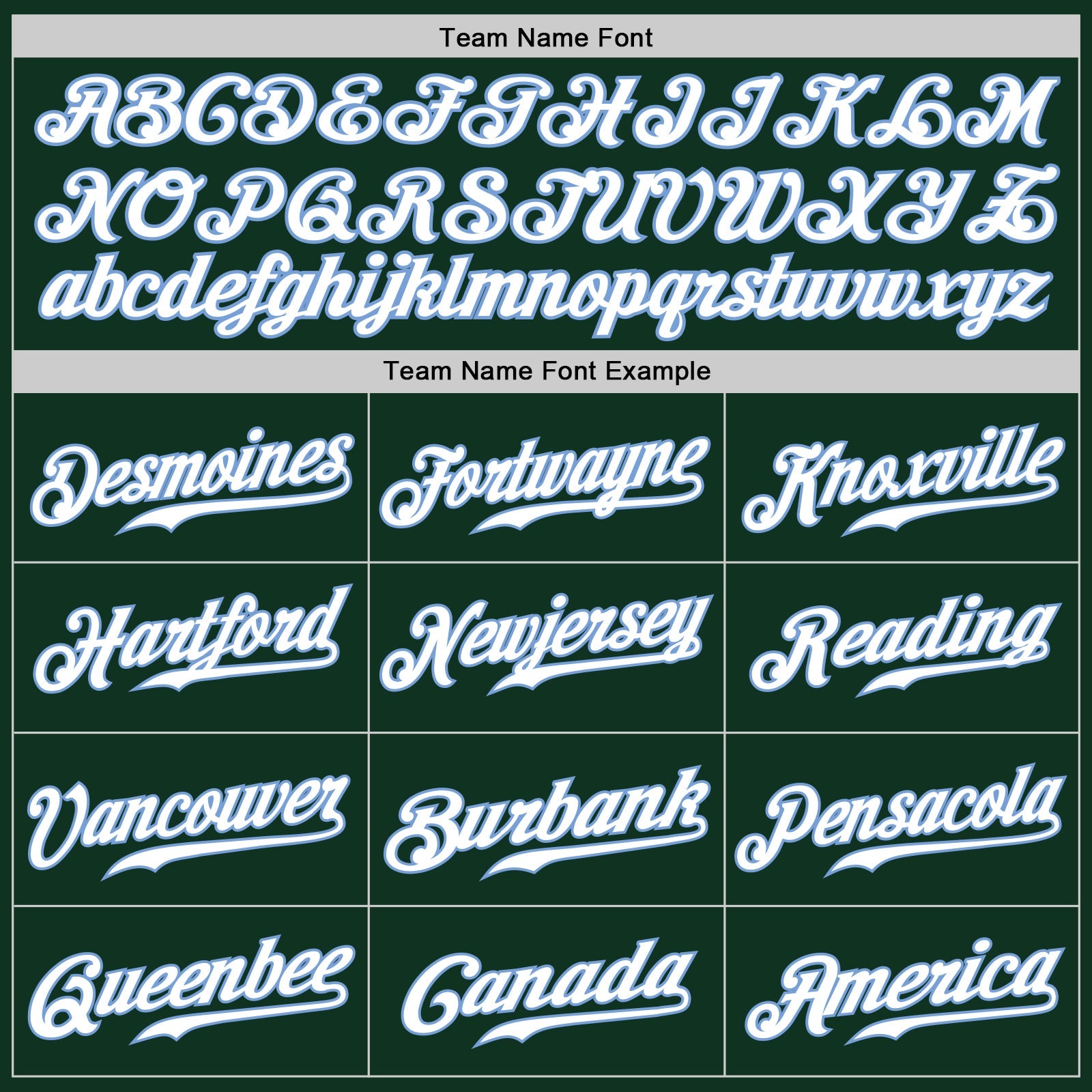 Custom Green White-Light Blue Authentic Baseball Jersey - Sky-Custom