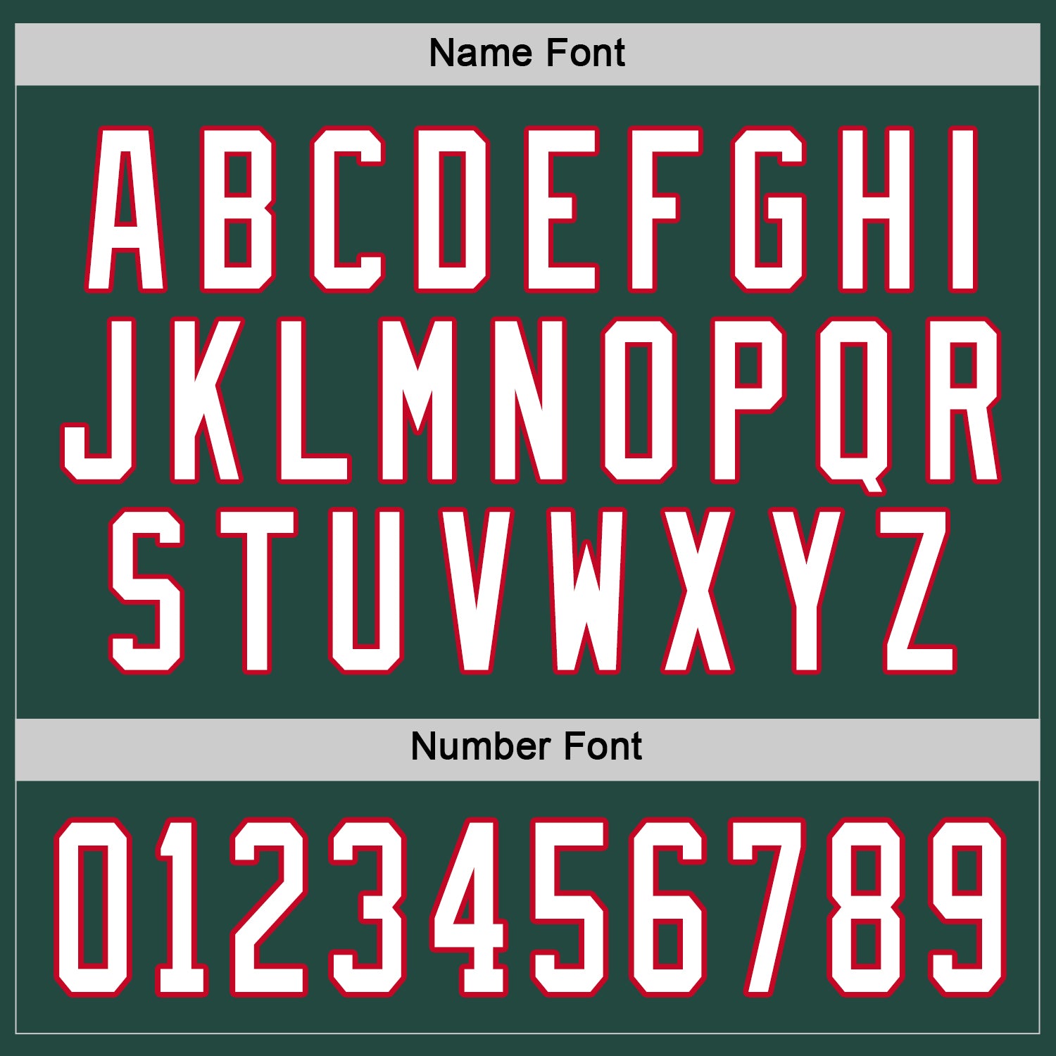 Custom Green White-Red Hockey Jersey - Sky-Custom