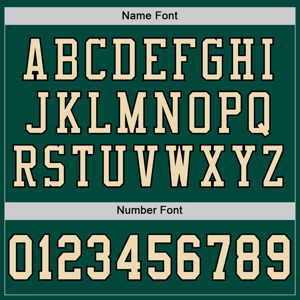 Custom Green Cream-Black Mesh Authentic Football Jersey - Sky-Custom