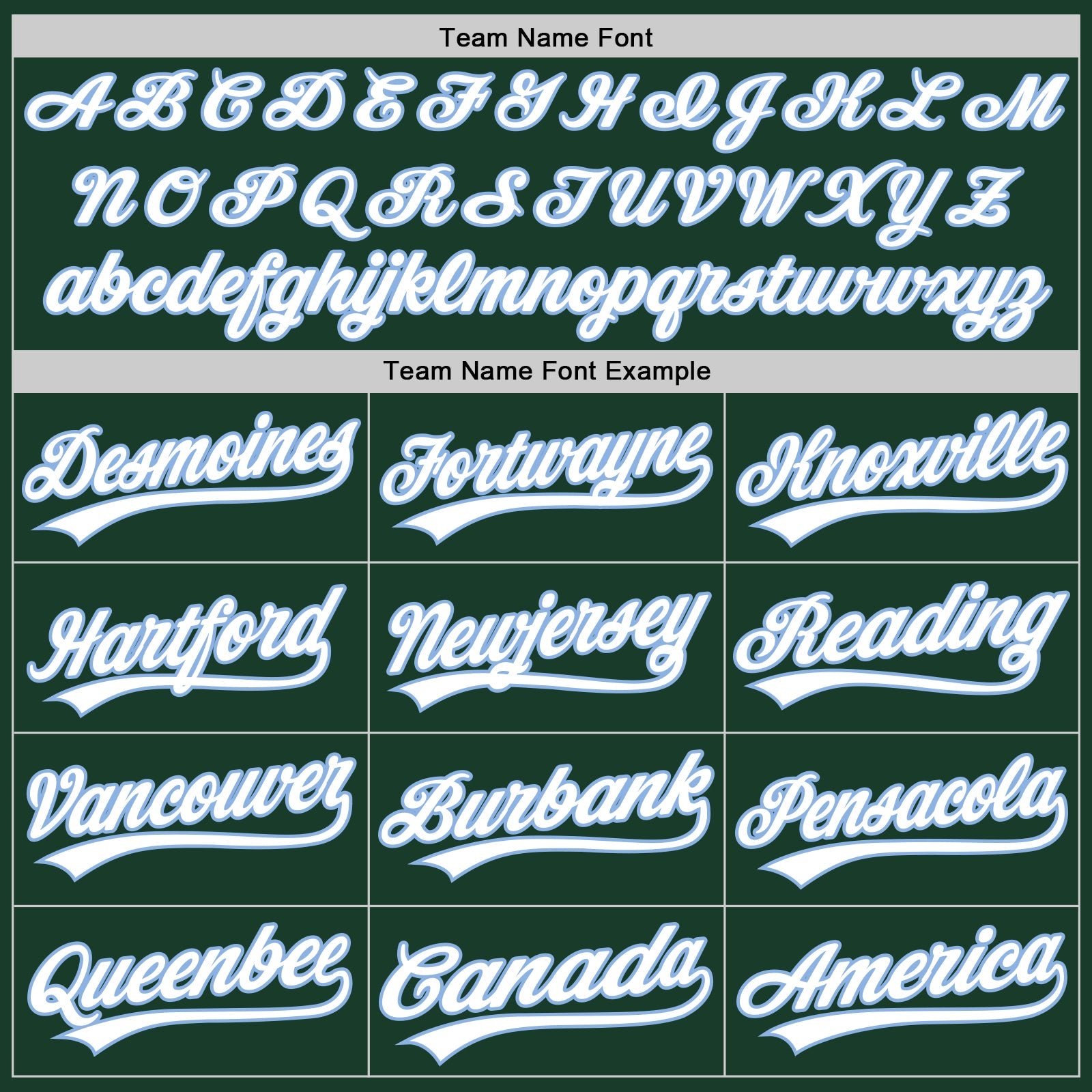 Custom Green White-Light Blue Authentic Baseball Jersey - Sky-Custom