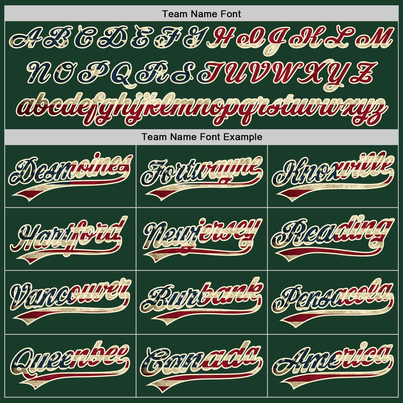 Custom Green Vintage USA Flag-Cream Authentic Baseball Jersey - Sky-Custom