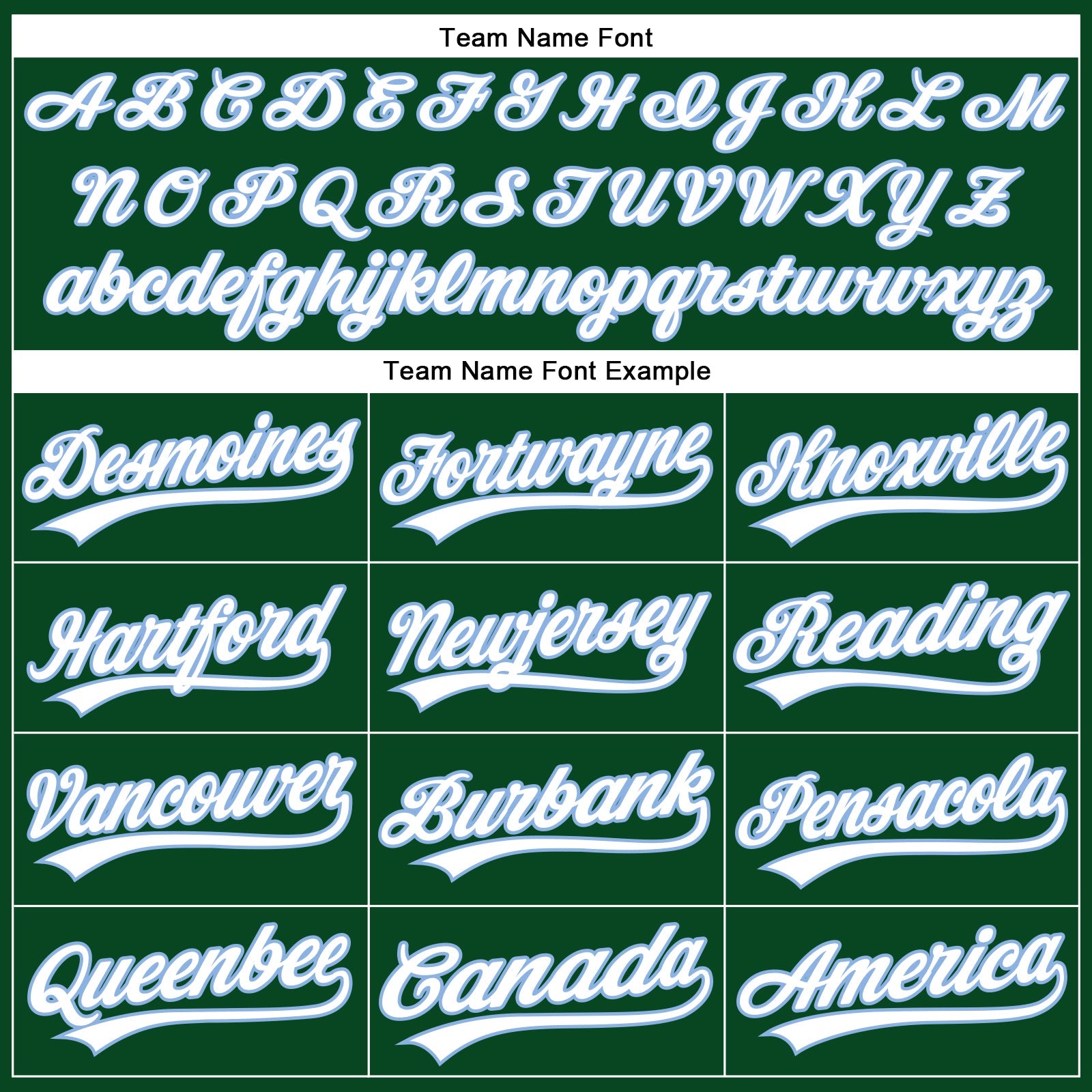 Custom Green White Pinstripe Light Blue Authentic Baseball Jersey - Sky-Custom