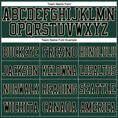 Custom Green Black-Cream Mesh Authentic Football Jersey - Sky-Custom