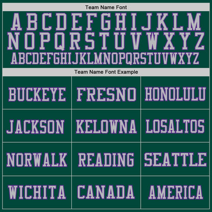 Custom Green Purple-Gray Mesh Authentic Football Jersey - Sky-Custom