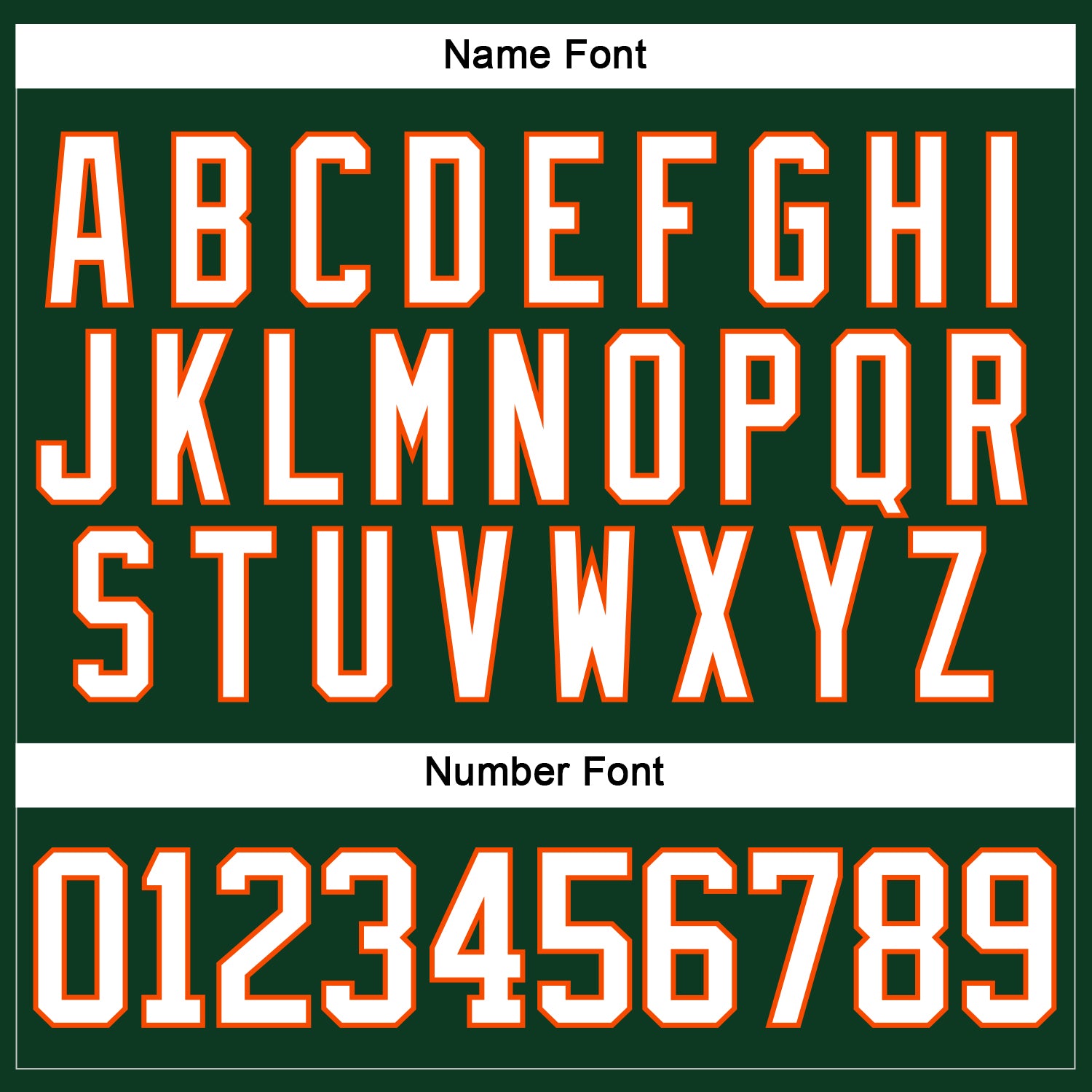 Custom Green White-Orange Hockey Lace Neck Jersey - Sky-Custom