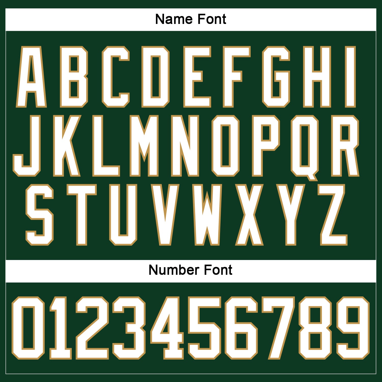 Custom Green White-Old Gold Hockey Lace Neck Jersey - Sky-Custom