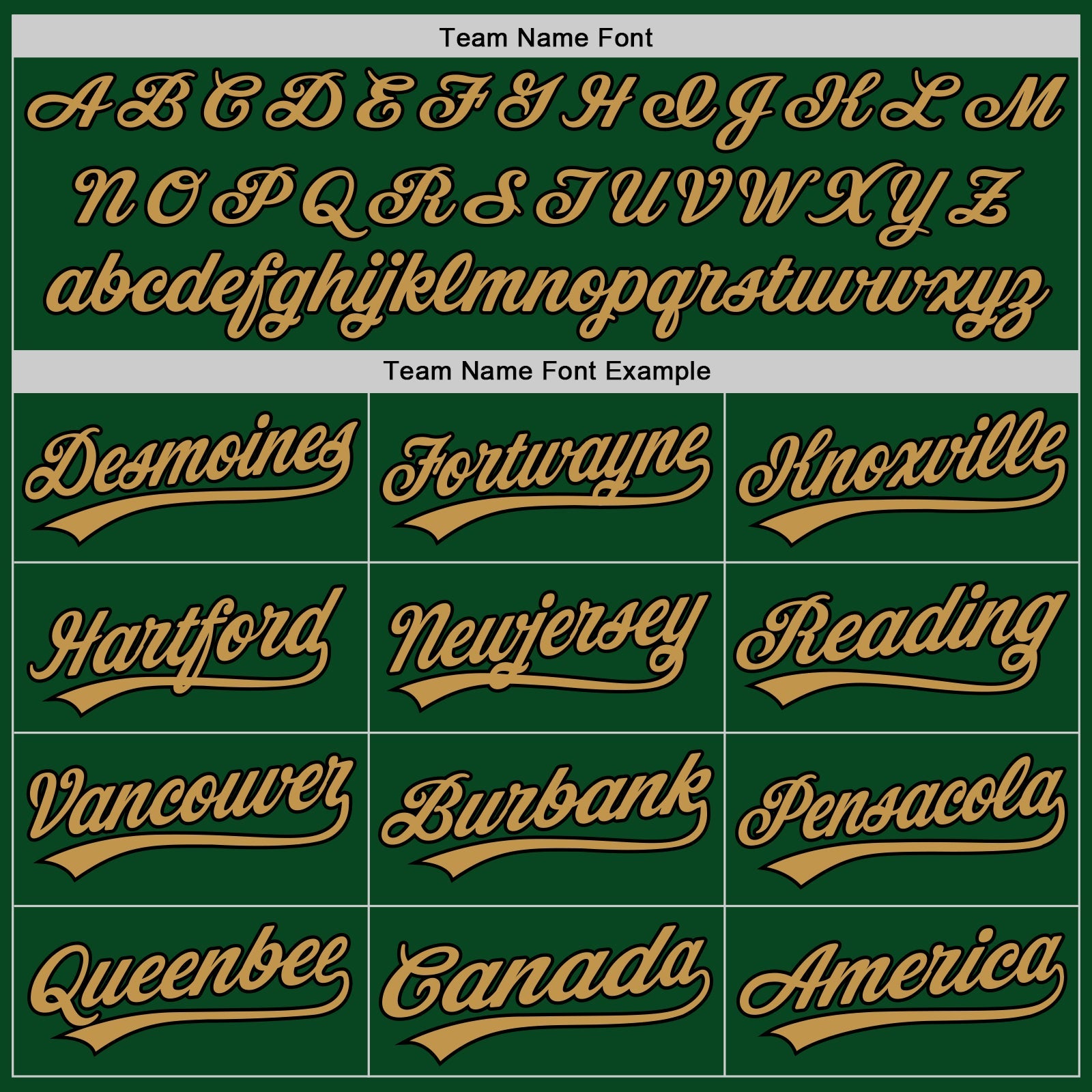 Custom Green Black-Old Gold Authentic Throwback Baseball Jersey - Sky-Custom