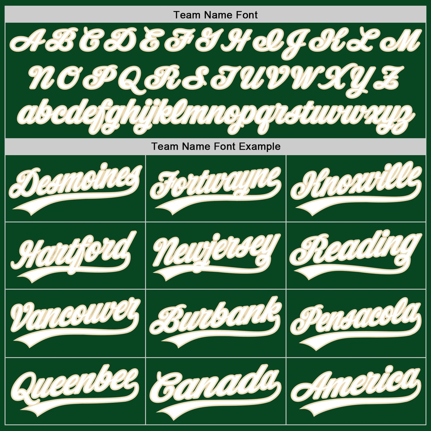 Custom Green White-Cream Authentic Throwback Baseball Jersey - Sky-Custom