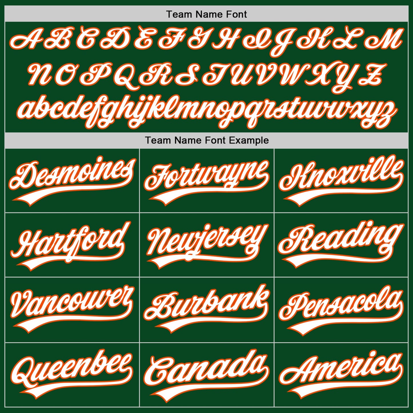 Custom Green White-Orange Authentic Throwback Baseball Jersey - Sky-Custom
