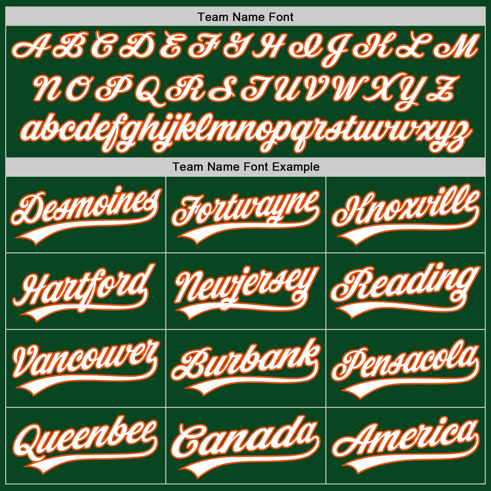 Custom Green White-Orange Authentic Throwback Baseball Jersey - Sky-Custom