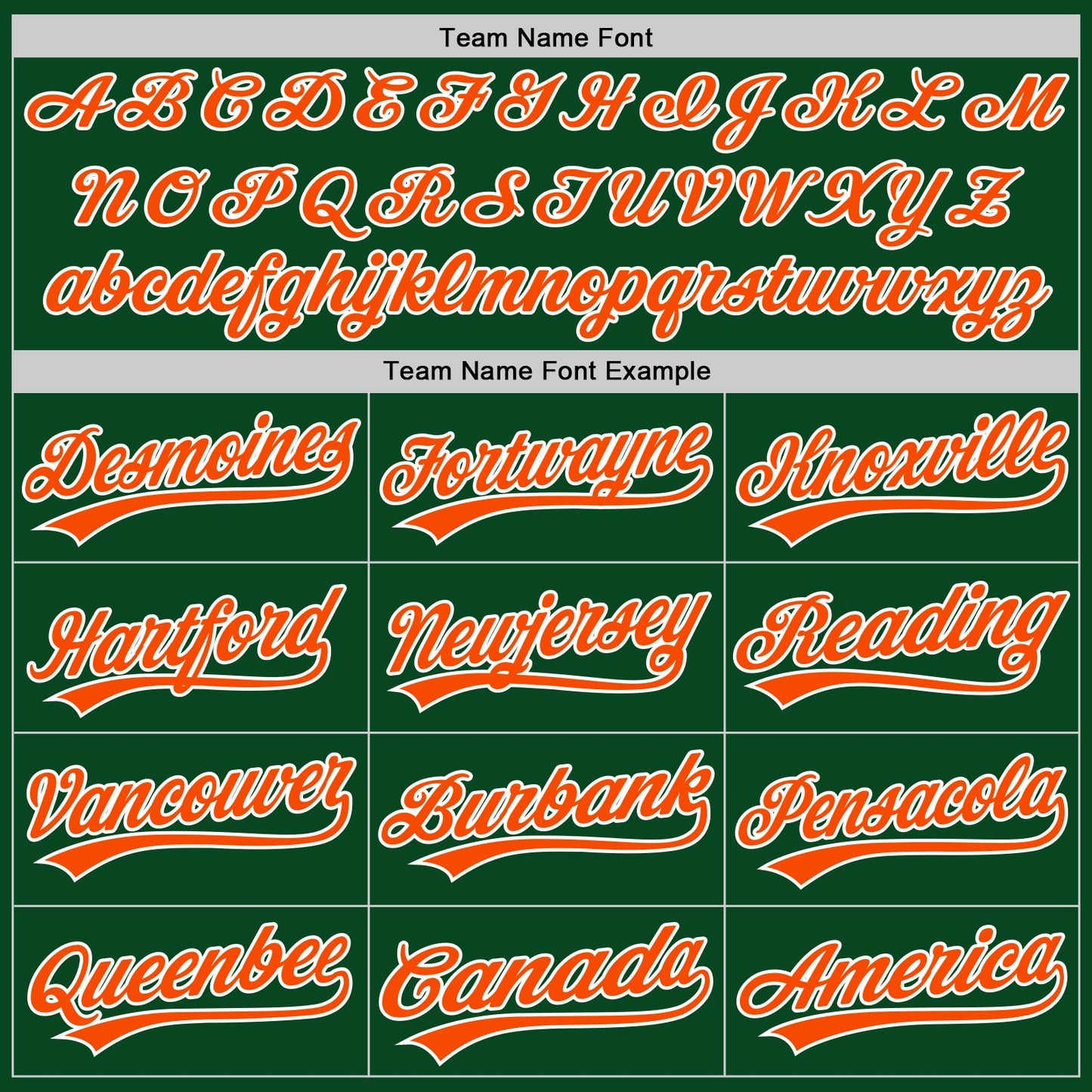 Custom Green Orange-White Authentic Throwback Baseball Jersey - Sky-Custom