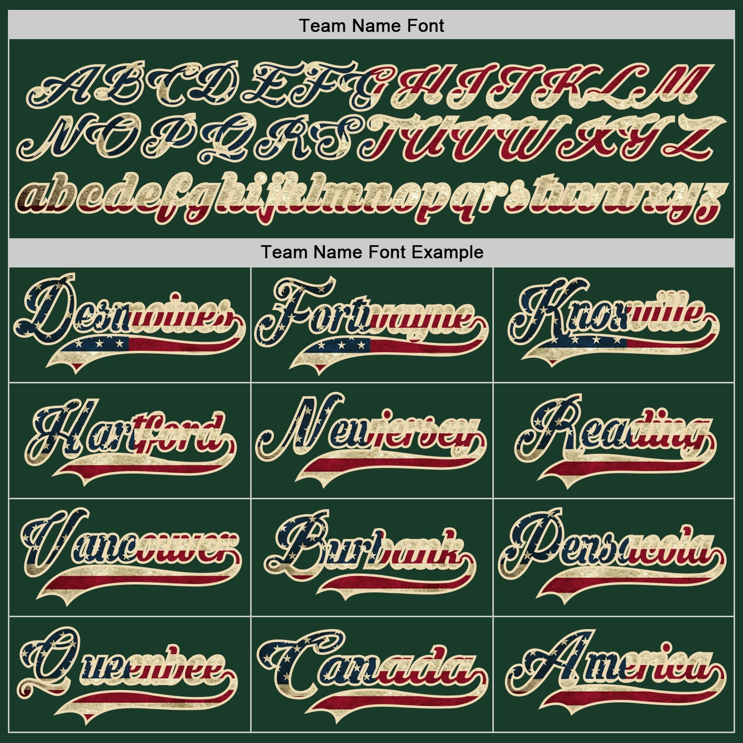 Custom Green Vintage USA Flag-Cream Hockey Lace Neck Jersey - Sky-Custom