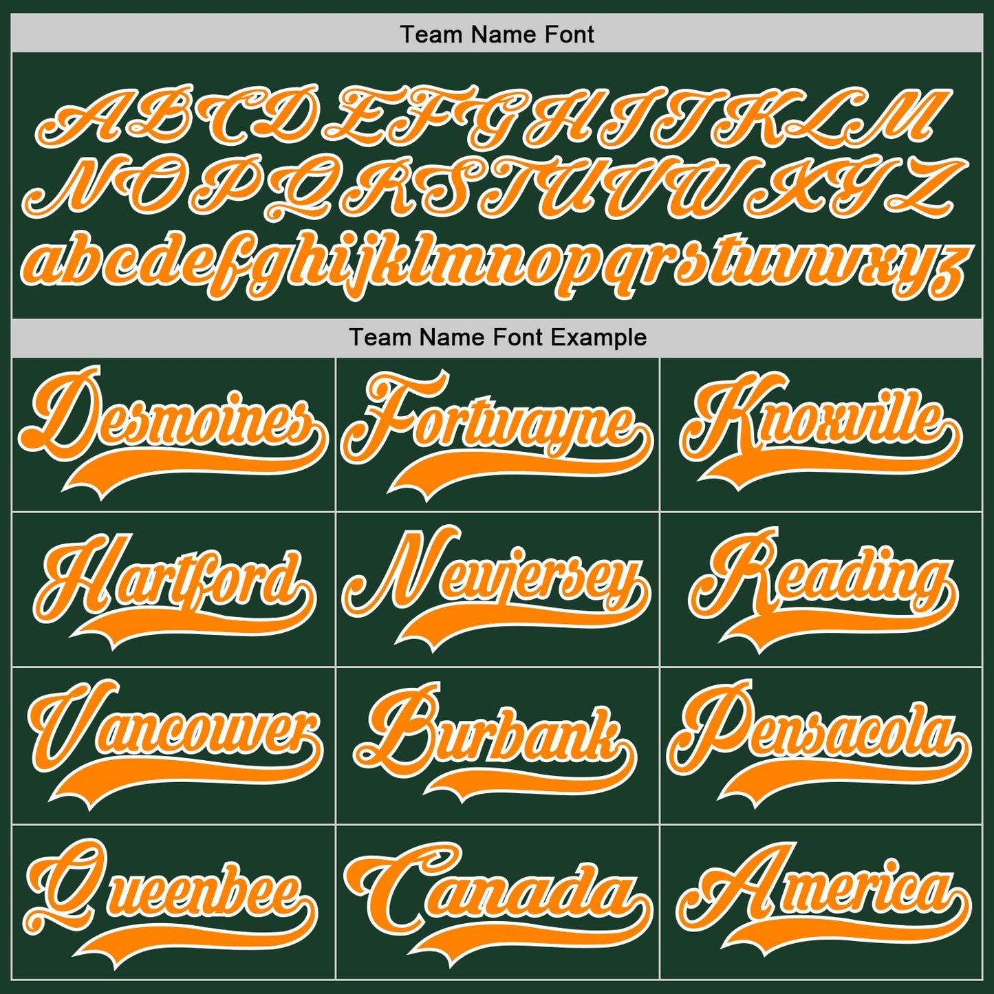 Custom Green Bay Orange-White Hockey Lace Neck Jersey - Sky-Custom