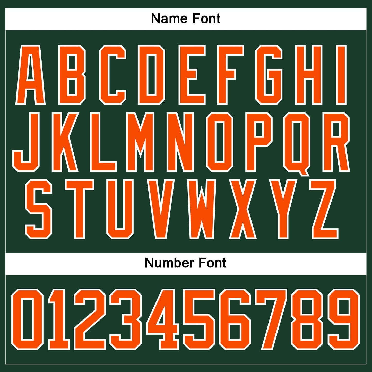 Custom Green Orange-White Hockey Lace Neck Jersey - Sky-Custom