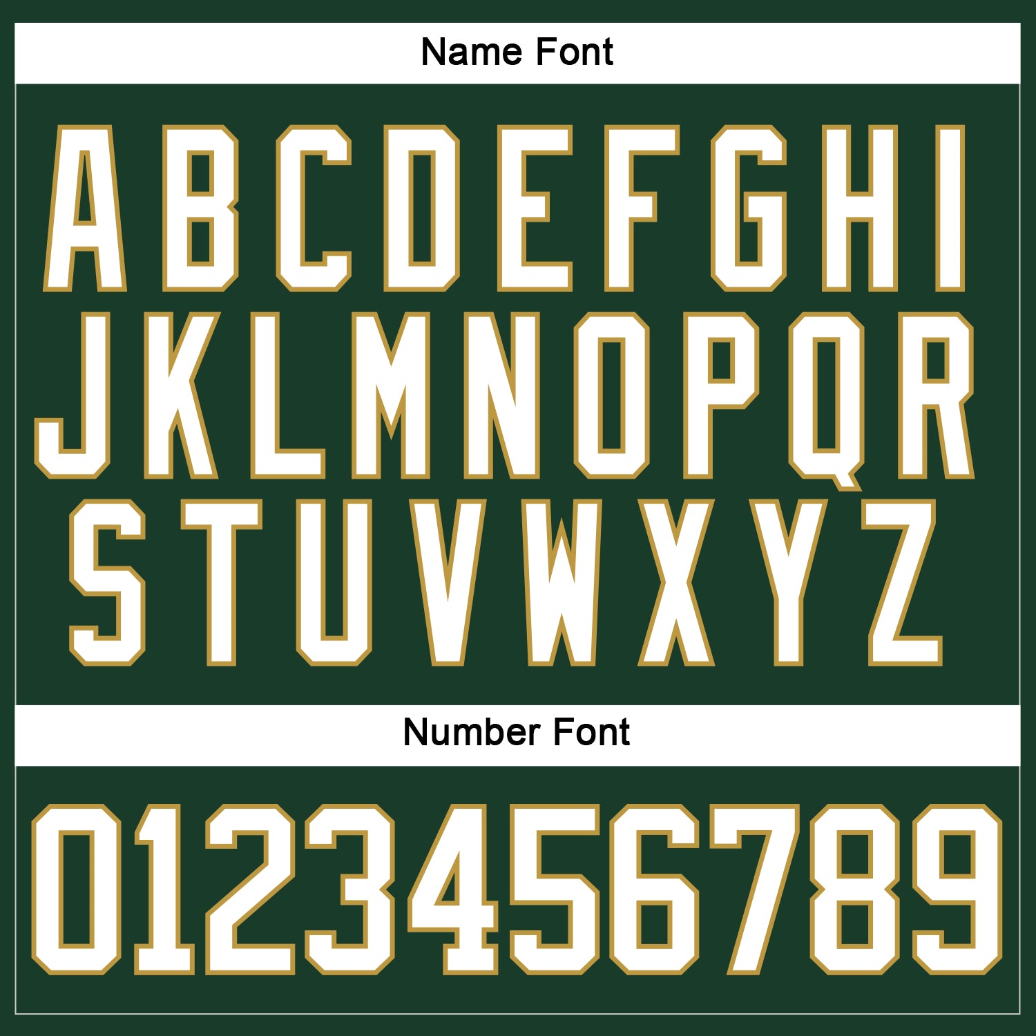 Custom Green White-Old Gold Hockey Lace Neck Jersey - Sky-Custom